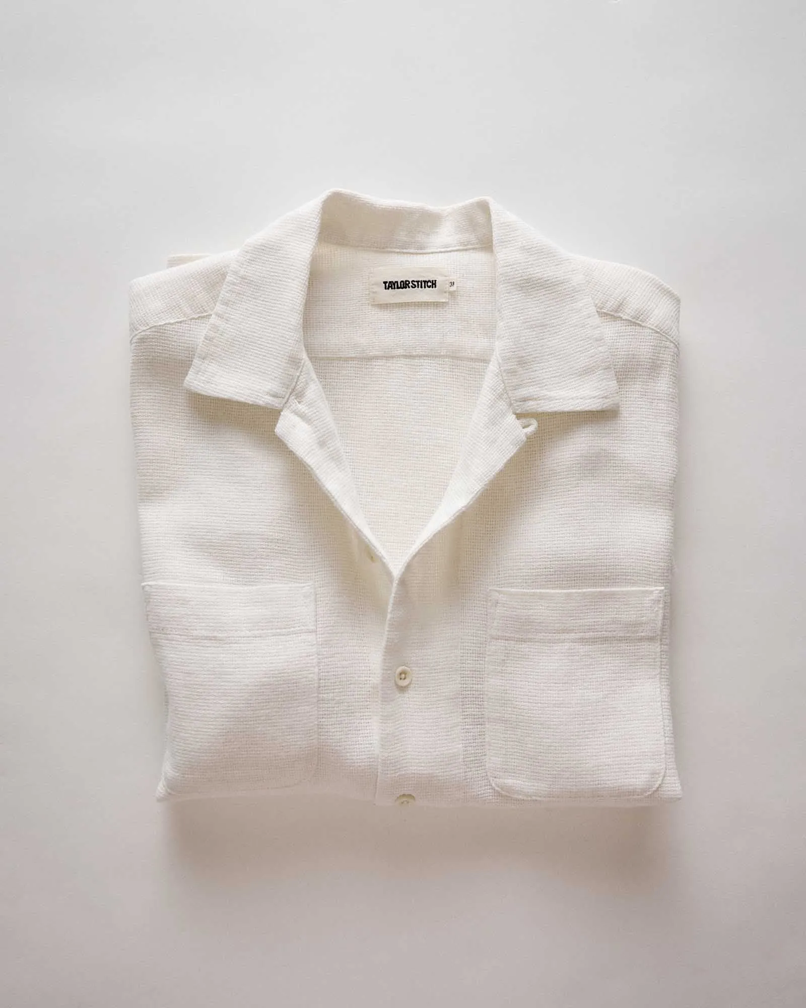 The Conrad Shirt | Vintage White Linen | Taylor Stitch sold by Man Ready product image thumbnail 4