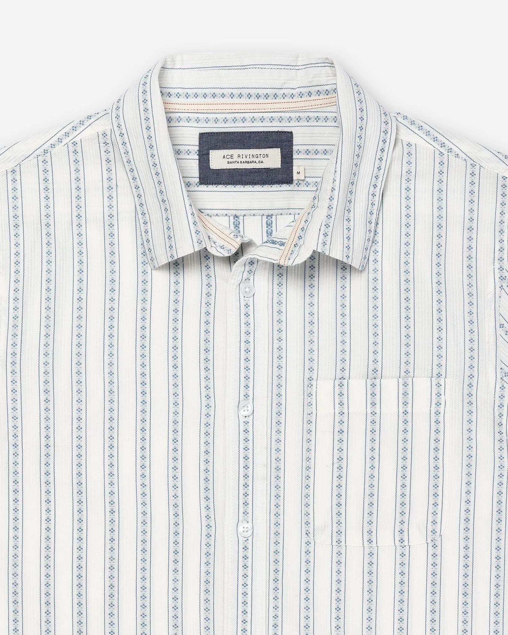 Light Weight Tailored Shirt | Diamond Stripe | Ace Rivington sold by Man Ready product image thumbnail 2