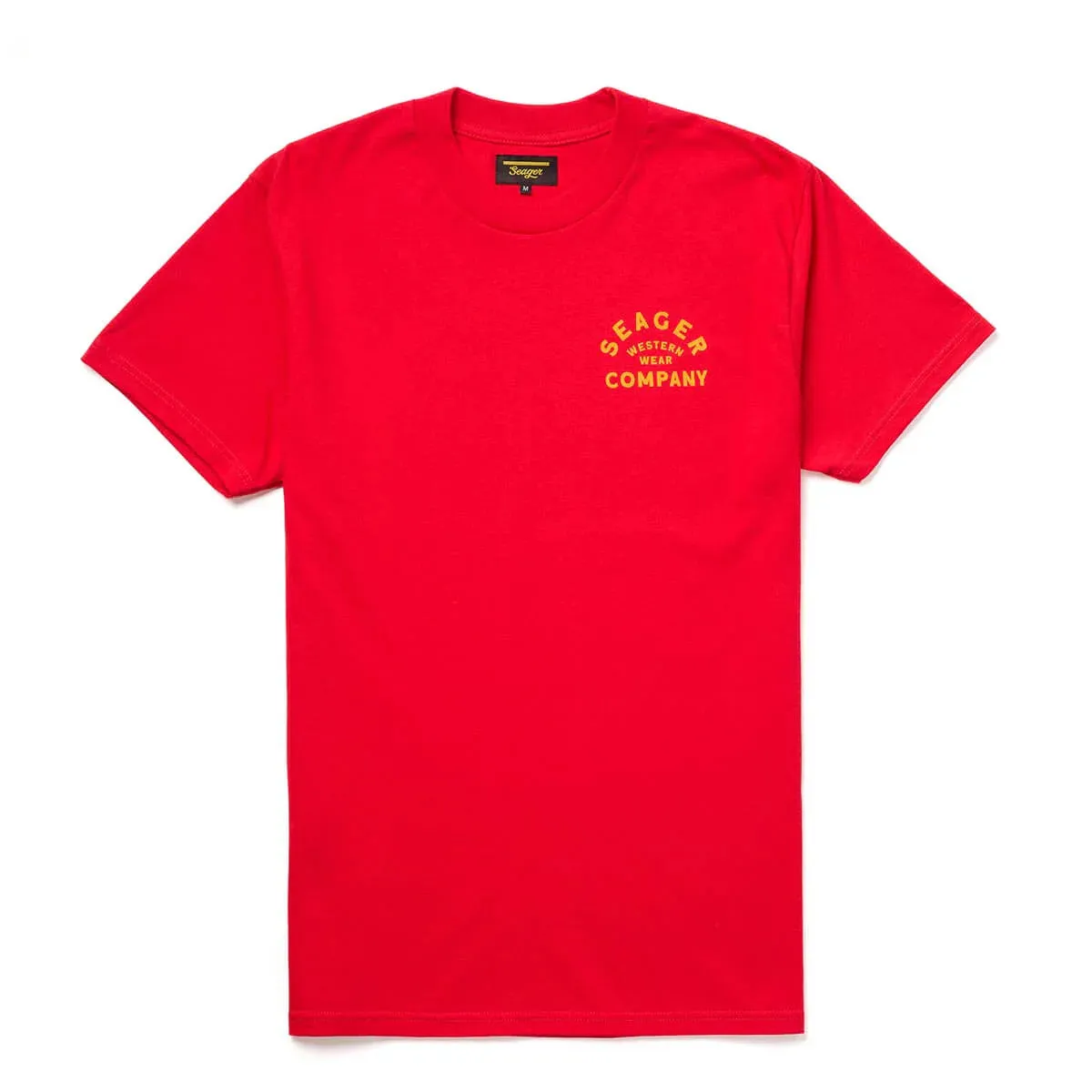 Austin Tee | Red | Seager Co. sold by Man Ready product image thumbnail 2