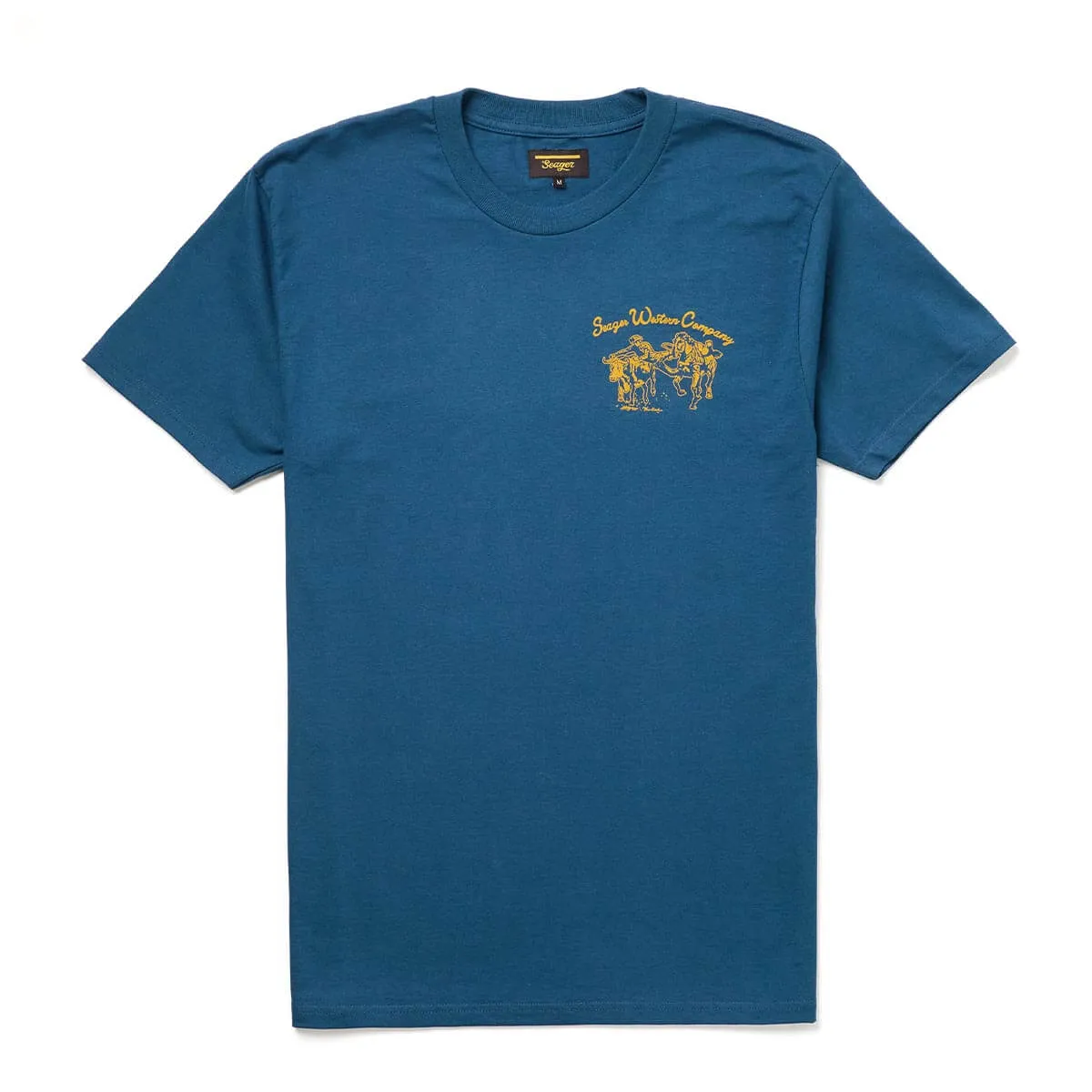 Los Rios Tee | Blue | Seager Co. sold by Man Ready product image thumbnail 2