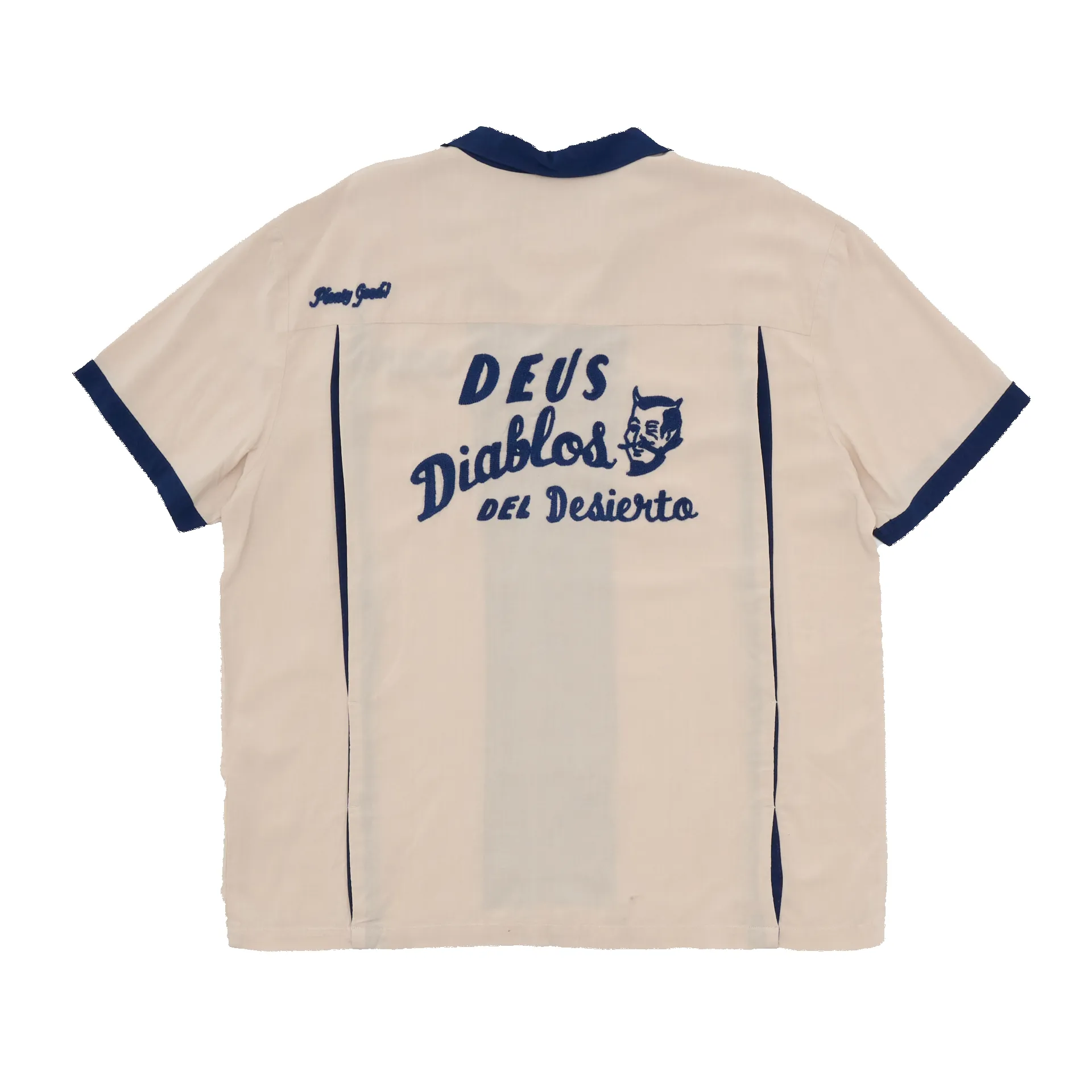 Diablo Bowling Shirt | Dirty White | Deus Ex Machina sold by Man Ready product image thumbnail 2