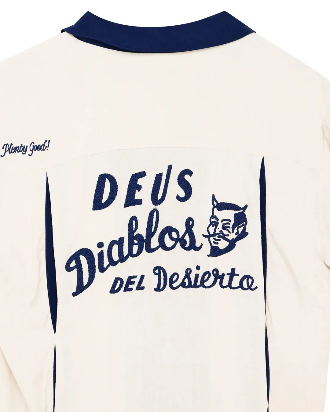 Diablo Bowling Shirt | Dirty White | Deus Ex Machina sold by Man Ready product image thumbnail 4