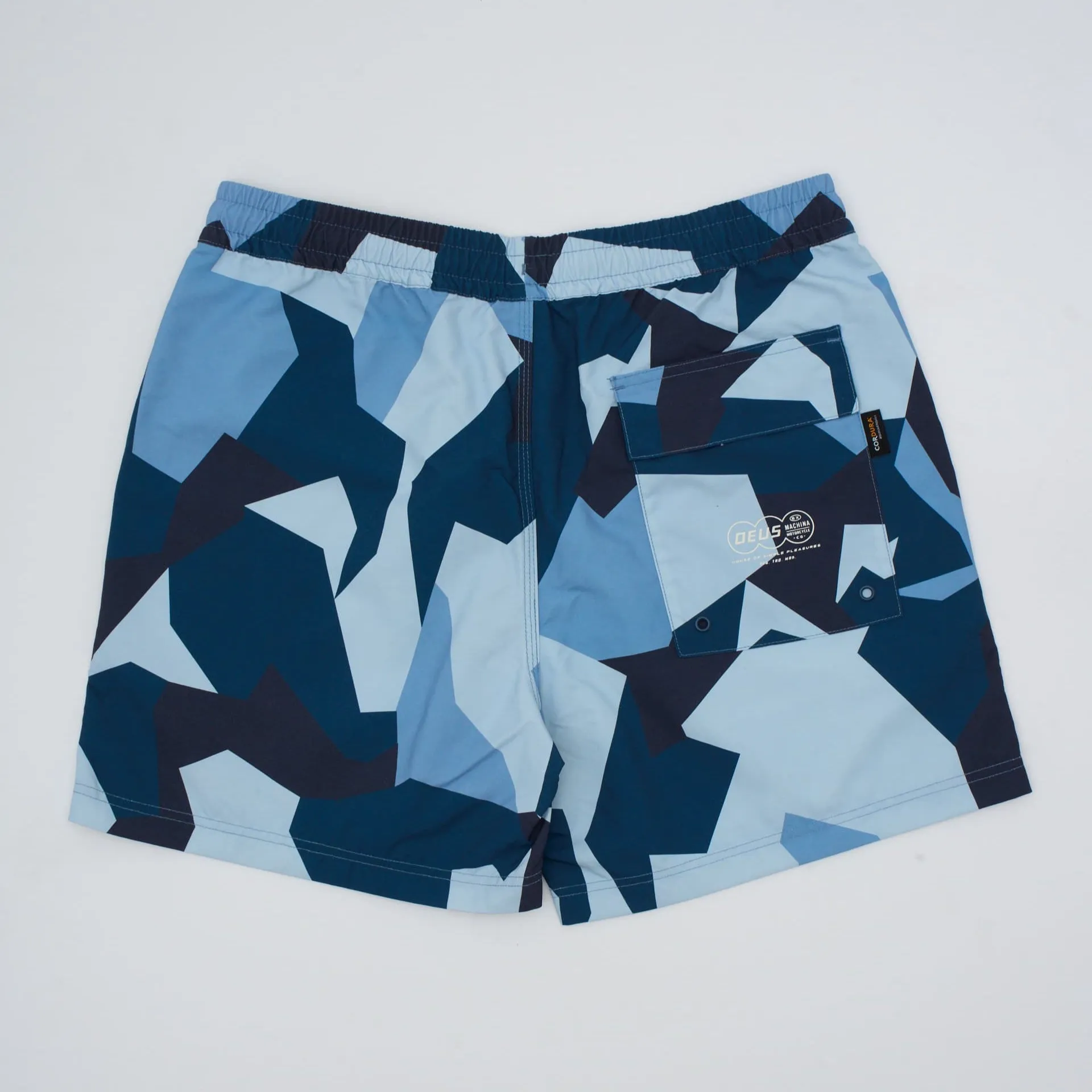 Service Swim Short | Blue Camo | Deus Ex Machina sold by Man Ready product image thumbnail 2