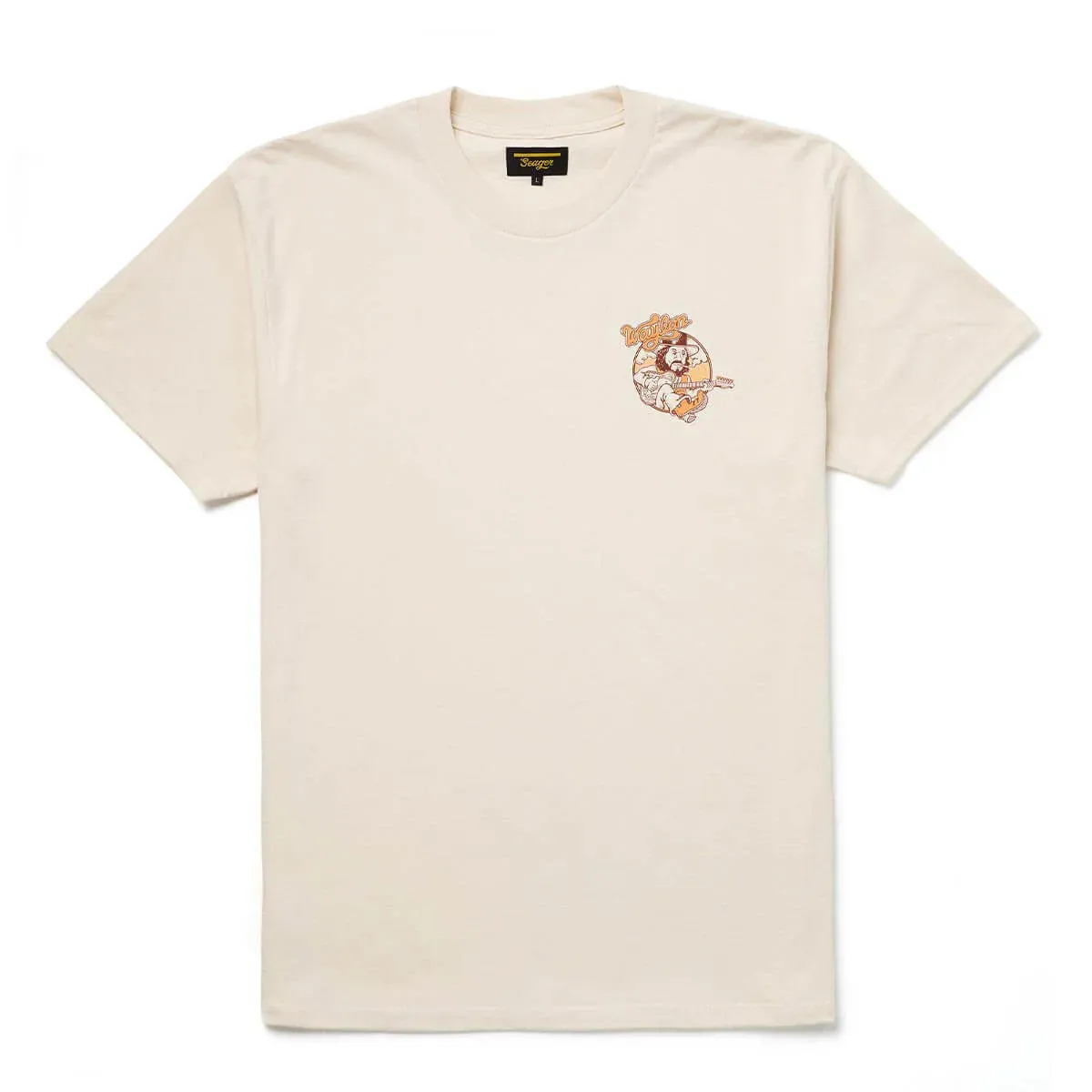 Only Daddy That'll Walk the Line Tee | Vintage White | Seager Co. x Waylon Jennings sold by Man Ready product image thumbnail 2