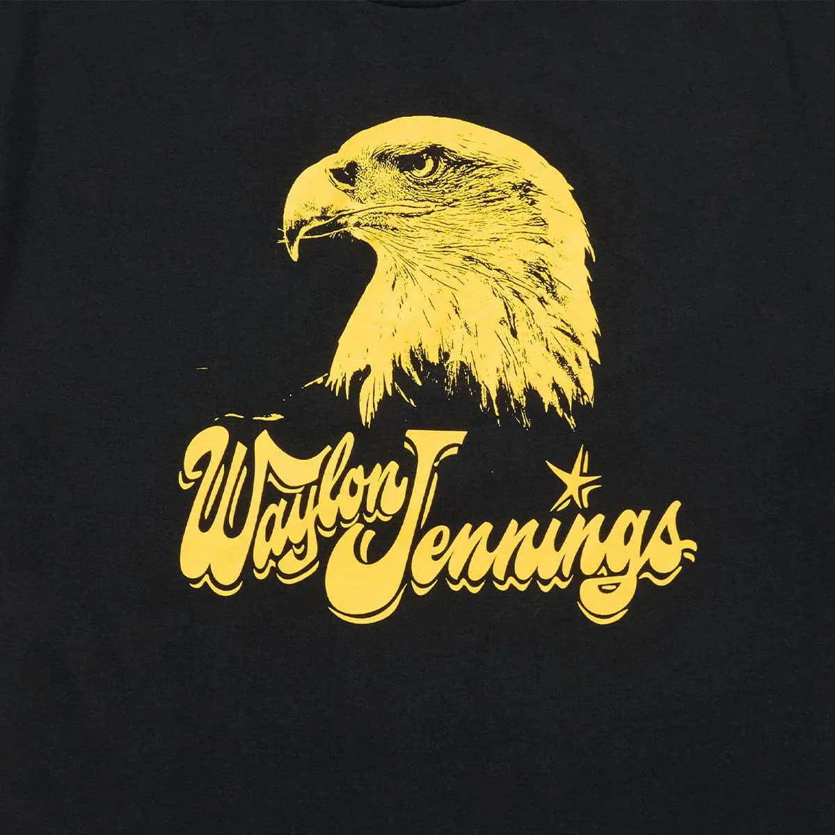 Eagle Tee | Vintage Black | Seager Co. x Waylon Jennings sold by Man Ready product image thumbnail 2
