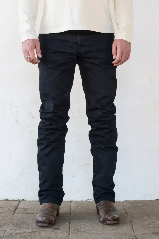 Wilkes Western Cut | Black Grey | Freenote Cloth sold by Man Ready