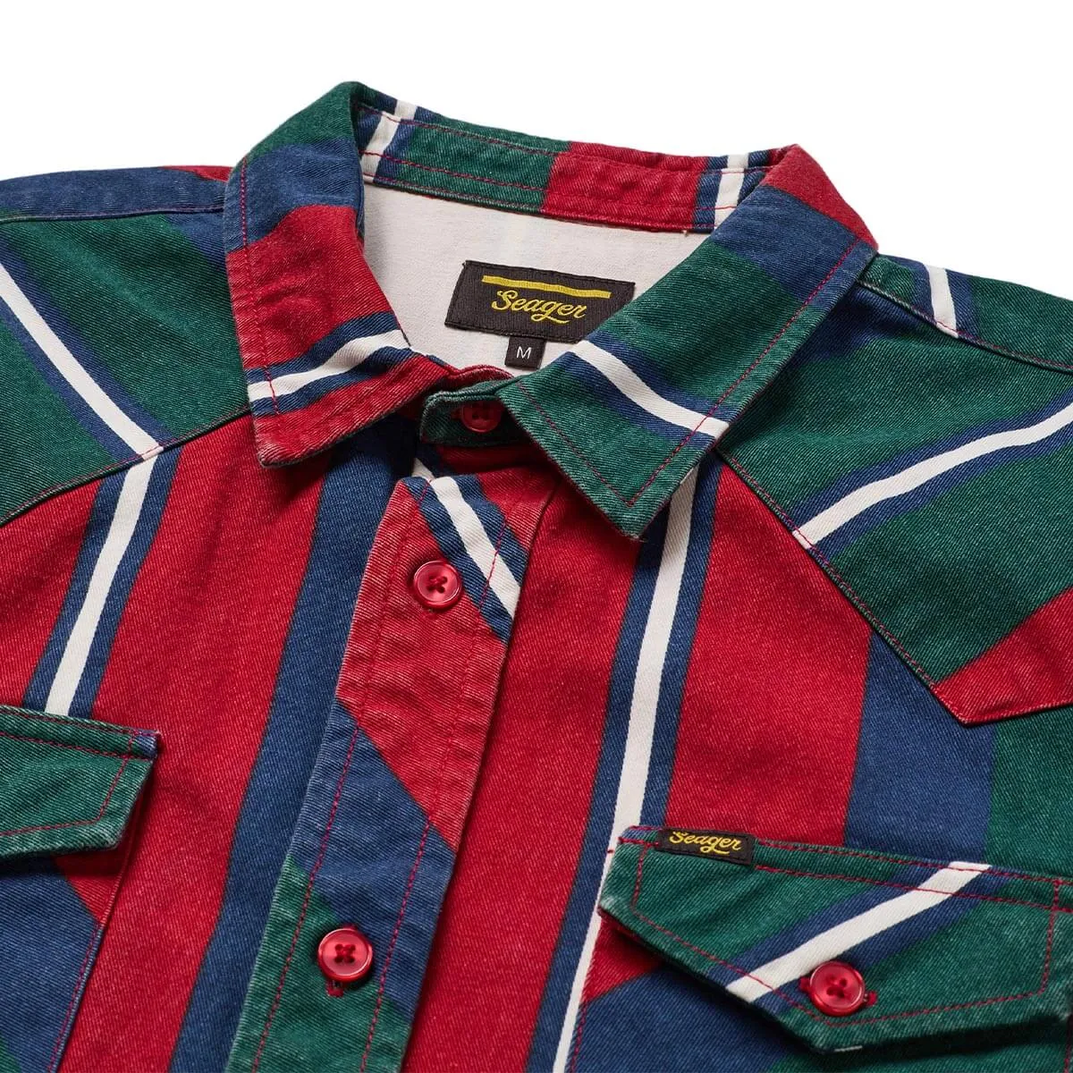 Amarillo S/S Shirt | Mattson Stripe | Seager Co. sold by Man Ready product image thumbnail 3