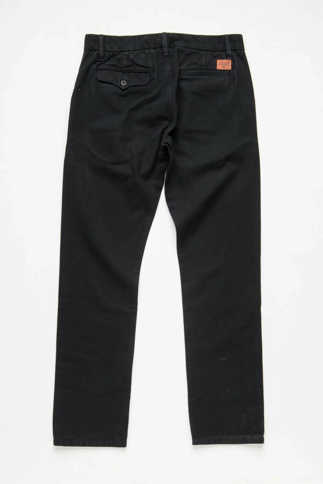 Workers Chino Slim Straight | Black | Freenote Cloth sold by Man Ready product image thumbnail 2