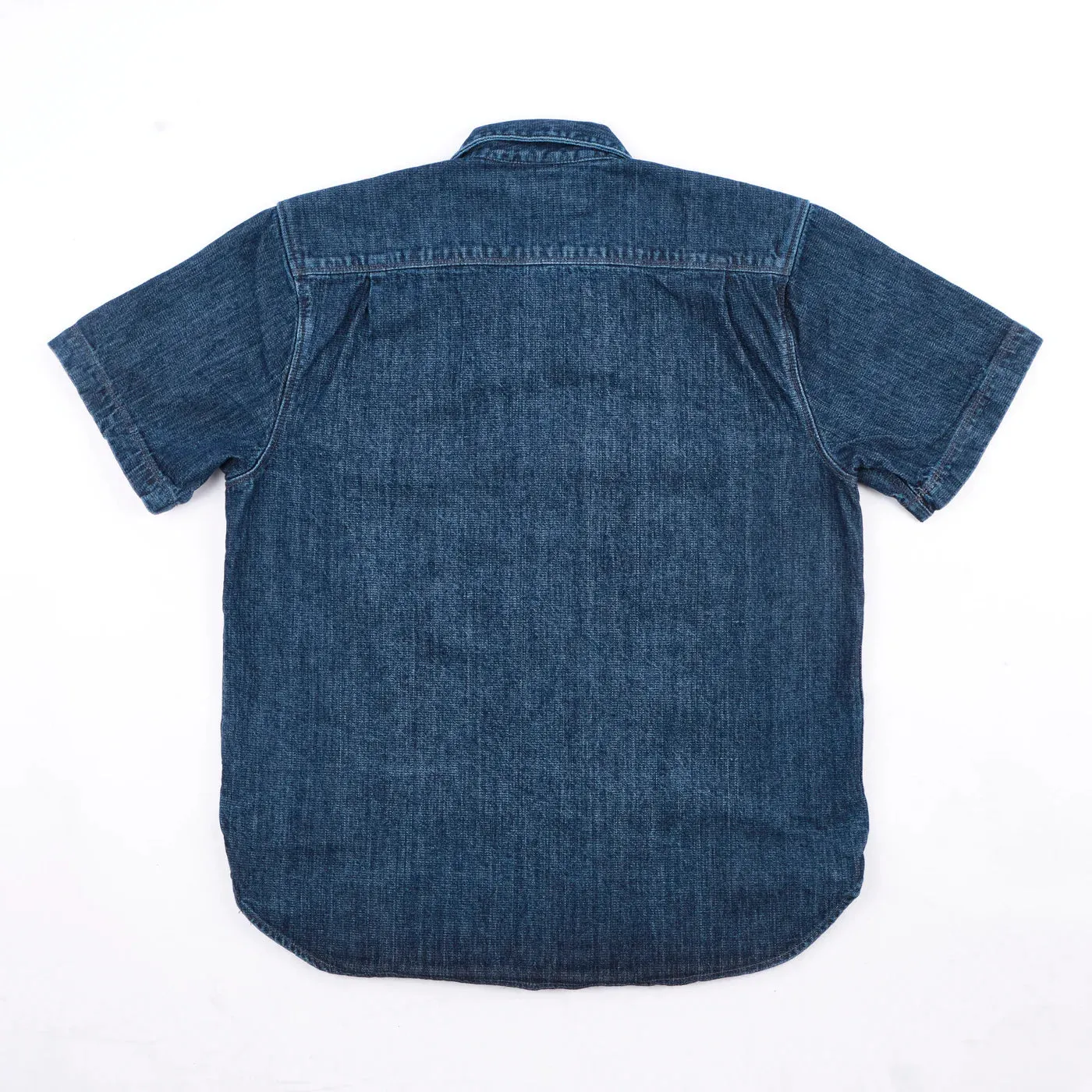 Dayton S/S Shirt | Indigo | Freenote Cloth sold by Man Ready product image thumbnail 2