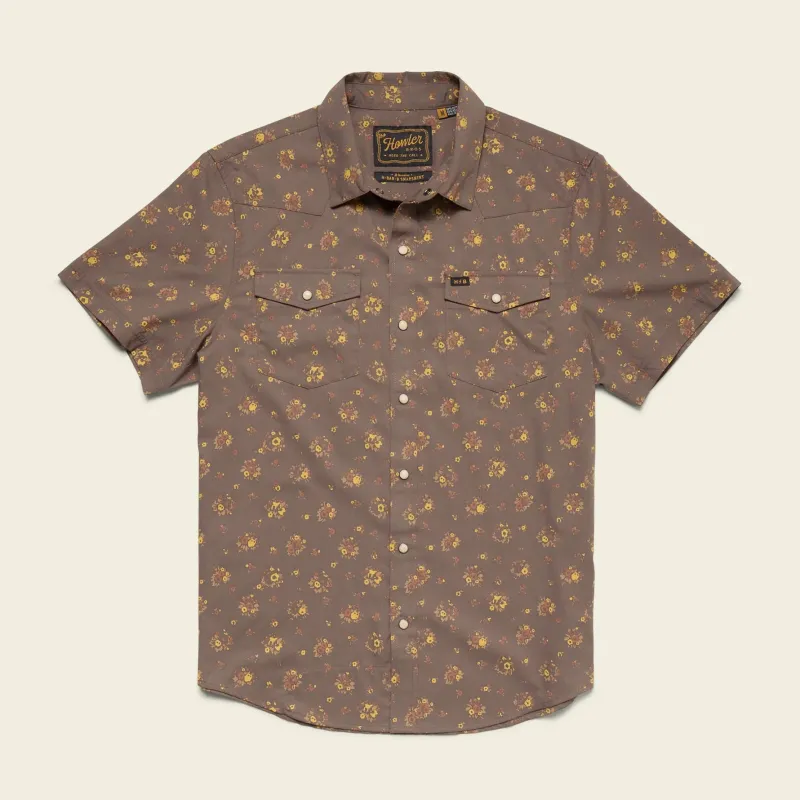 H Bar B Snapshirt | Bouquets : Morel | Howler Bros sold by Man Ready