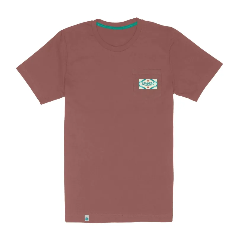 Sendero Pocket Tee | Dusty Mauve | Sendero Provisions Co sold by Man Ready