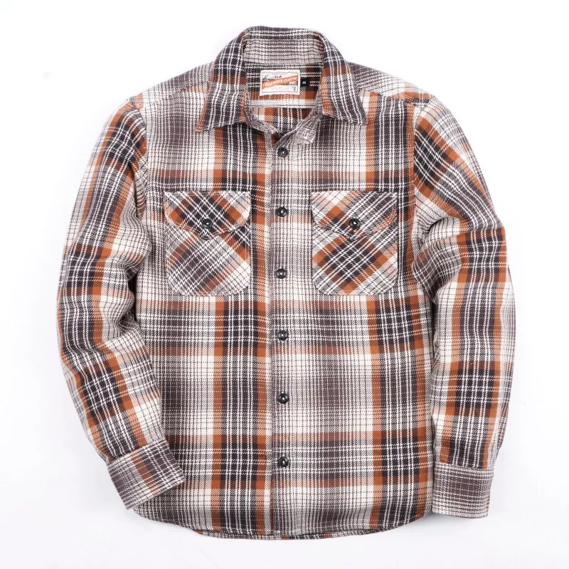 Wells Shirt | Golden Pheasant | Freenote Cloth sold by Man Ready