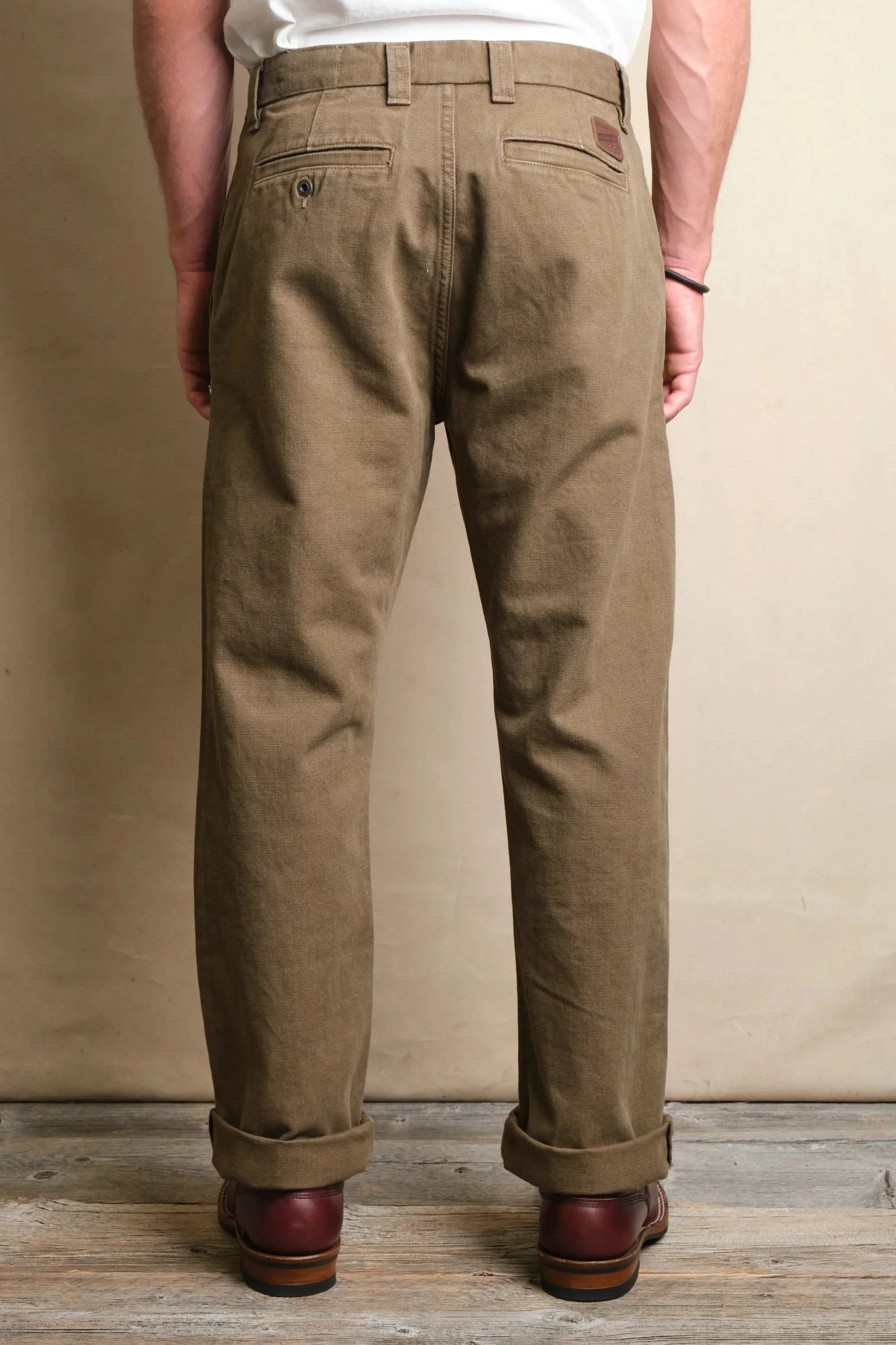 Deck Pant | 14 oz Army | Freenote Cloth sold by Man Ready product image thumbnail 3