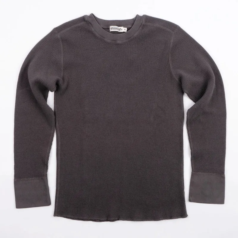 15 oz Thermal LS | Midnight | Freenote Cloth sold by Man Ready