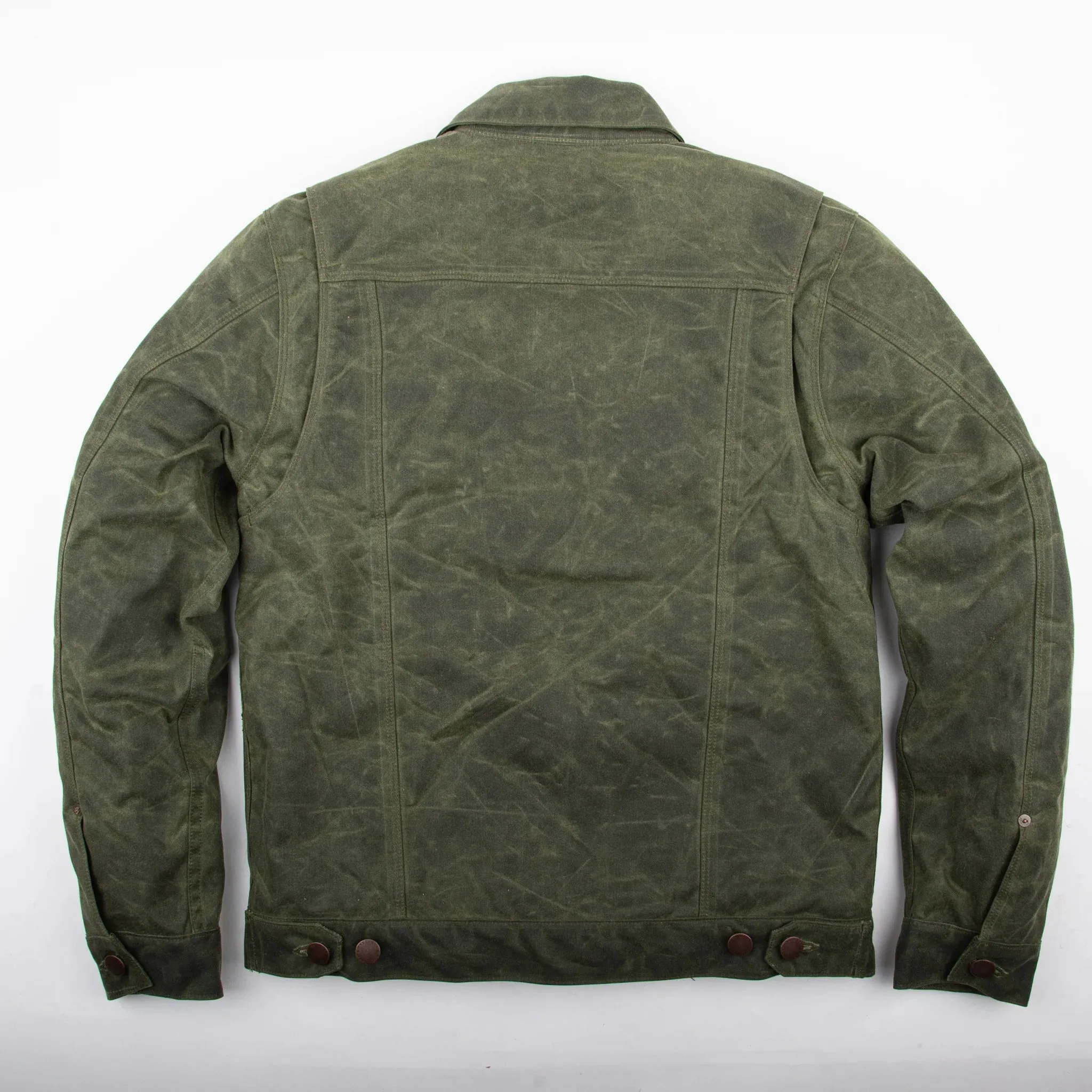 Riders Jacket | Olive V2 | Freenote Cloth sold by Man Ready product image thumbnail 3