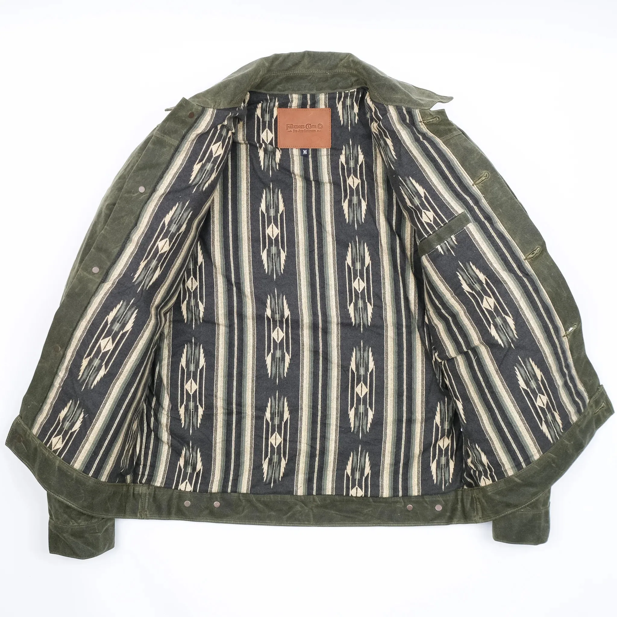 Riders Jacket | Olive V2 | Freenote Cloth sold by Man Ready product image thumbnail 4