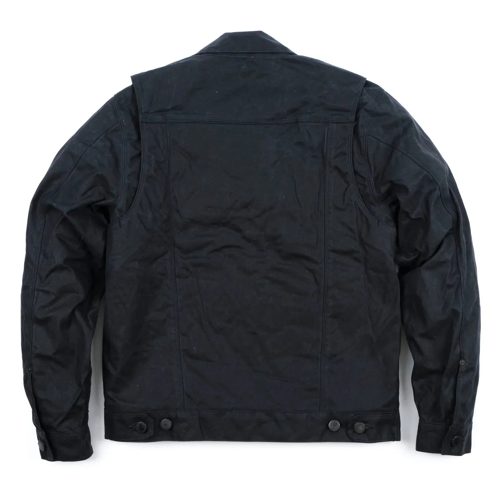 Riders Jacket | Black - Brown Interior | Freenote Cloth sold by Man Ready product image thumbnail 2