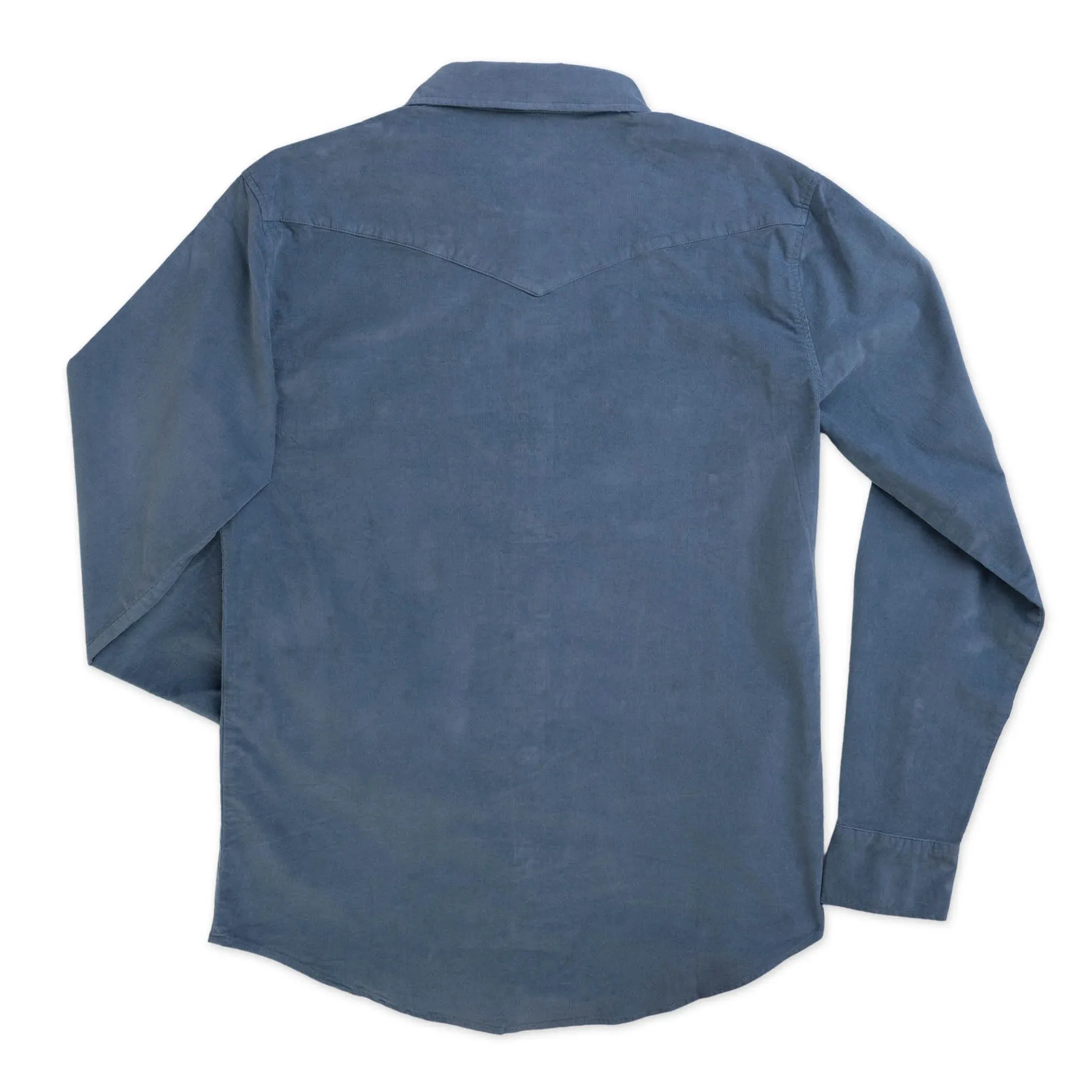 Wyatt Pearl Snap Corduroy Shirt | Sky Blue | Sendero Provisions Co sold by Man Ready product image thumbnail 2