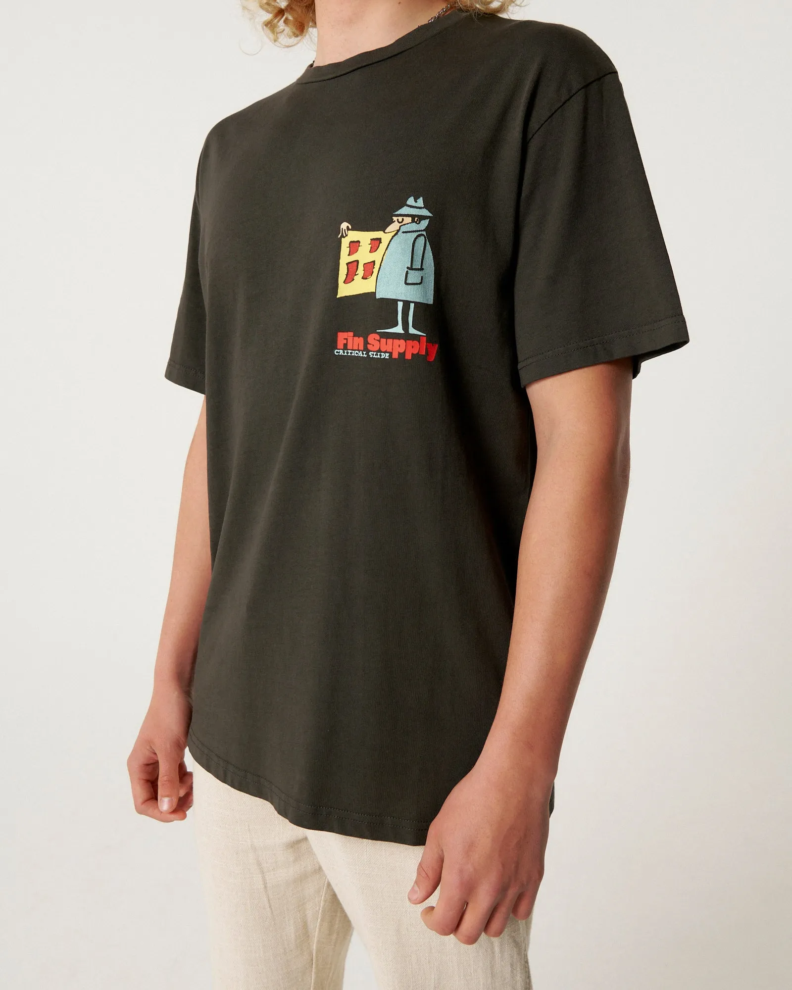 Supply Tee | Phantom | Critical Slide sold by Man Ready product image thumbnail 2