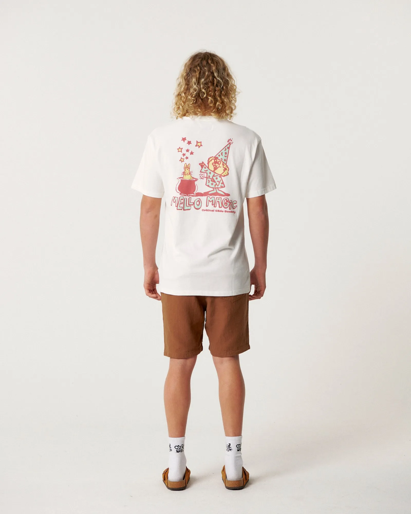 Mellow Magic Tee | Vintage White | Critical Slide sold by Man Ready product image thumbnail 3