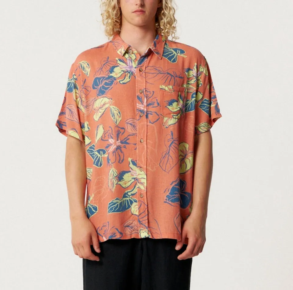 Frequency SS Shirt | Washed Red | Critical Slide sold by Man Ready