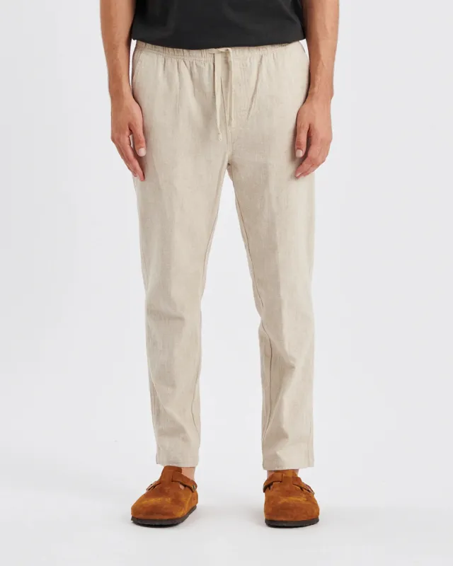 Cruiser Linen Pant | Ecru | Critical Slide sold by Man Ready