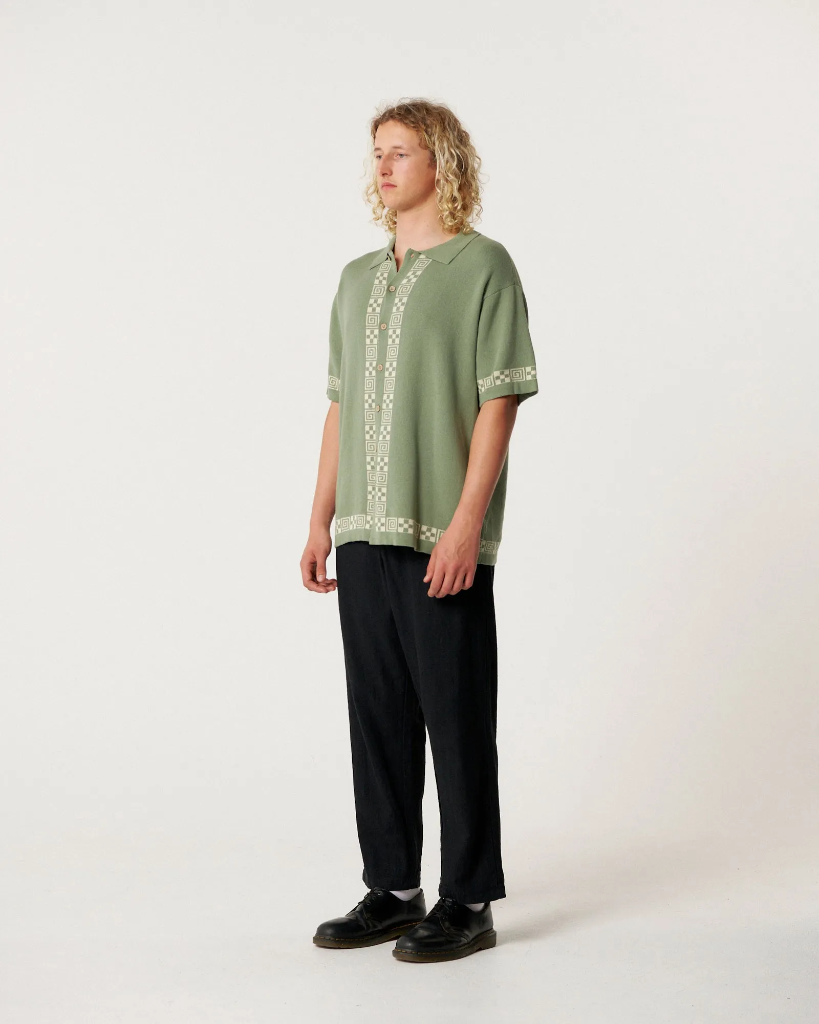 La Concha Polo Shirt | Forest | Critical Slide sold by Man Ready product image thumbnail 2