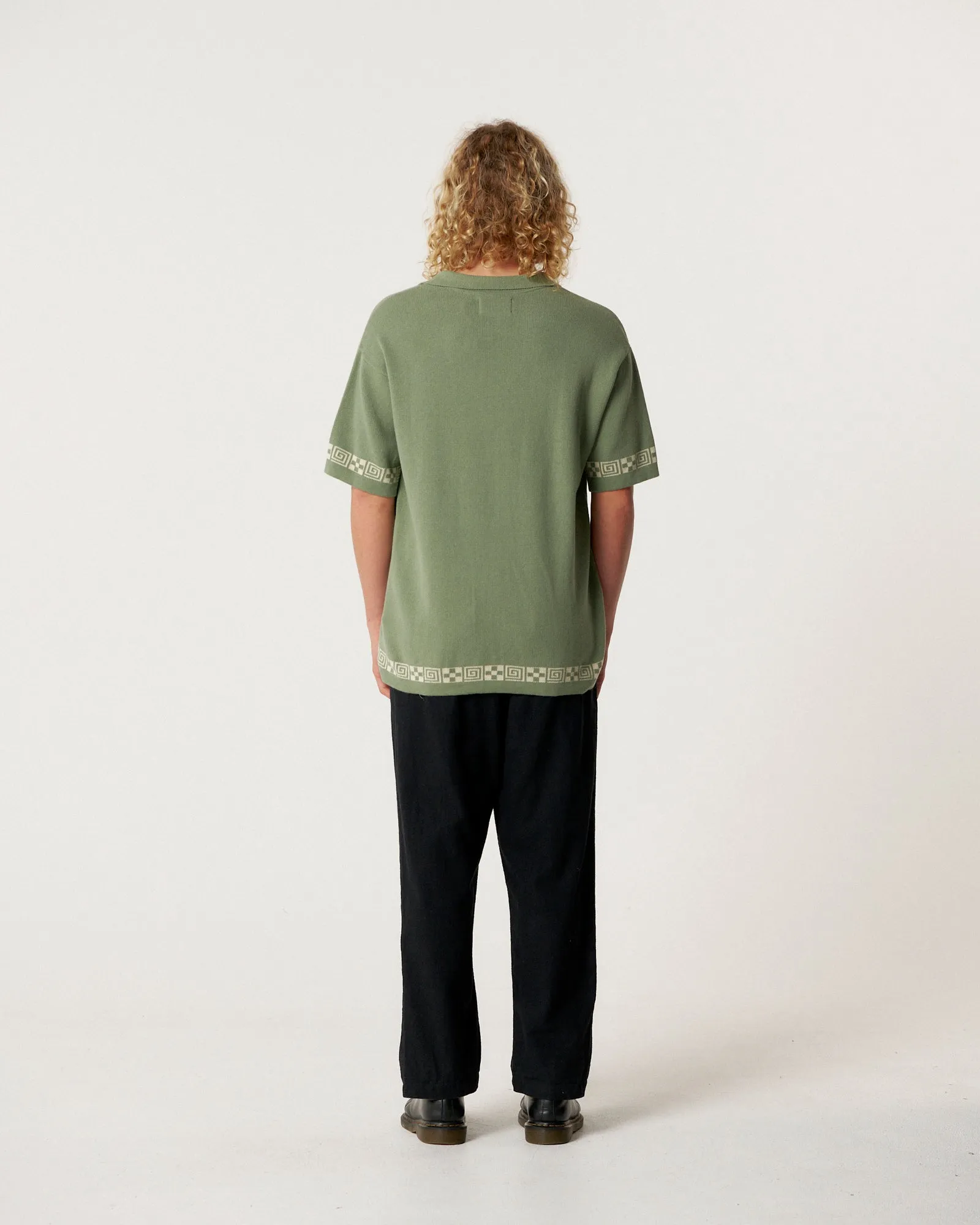 La Concha Polo Shirt | Forest | Critical Slide sold by Man Ready product image thumbnail 3