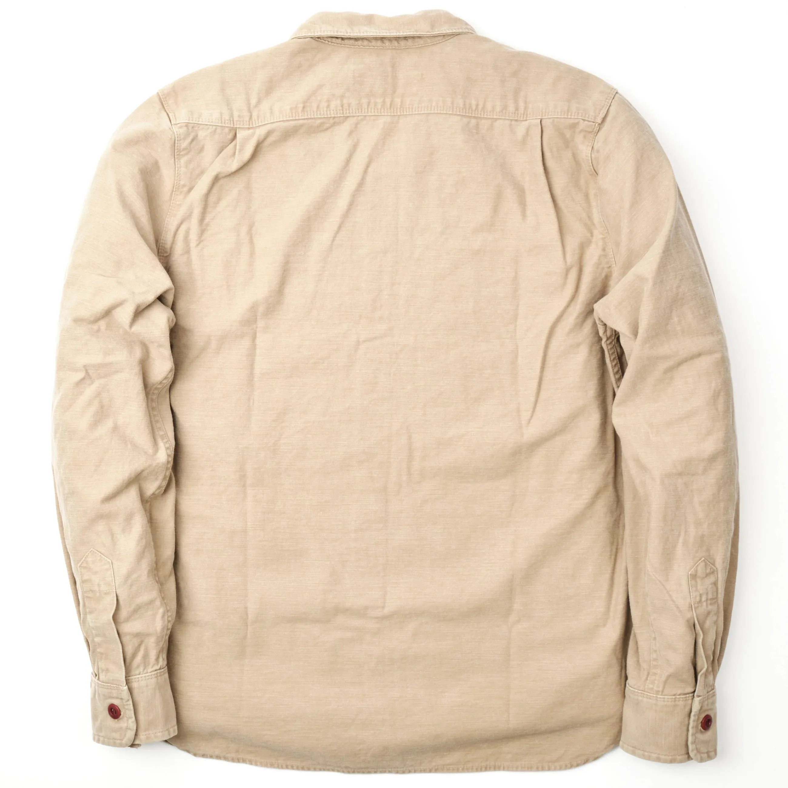 Utility Shirt | Light Khaki | Freenote Cloth sold by Man Ready product image thumbnail 2