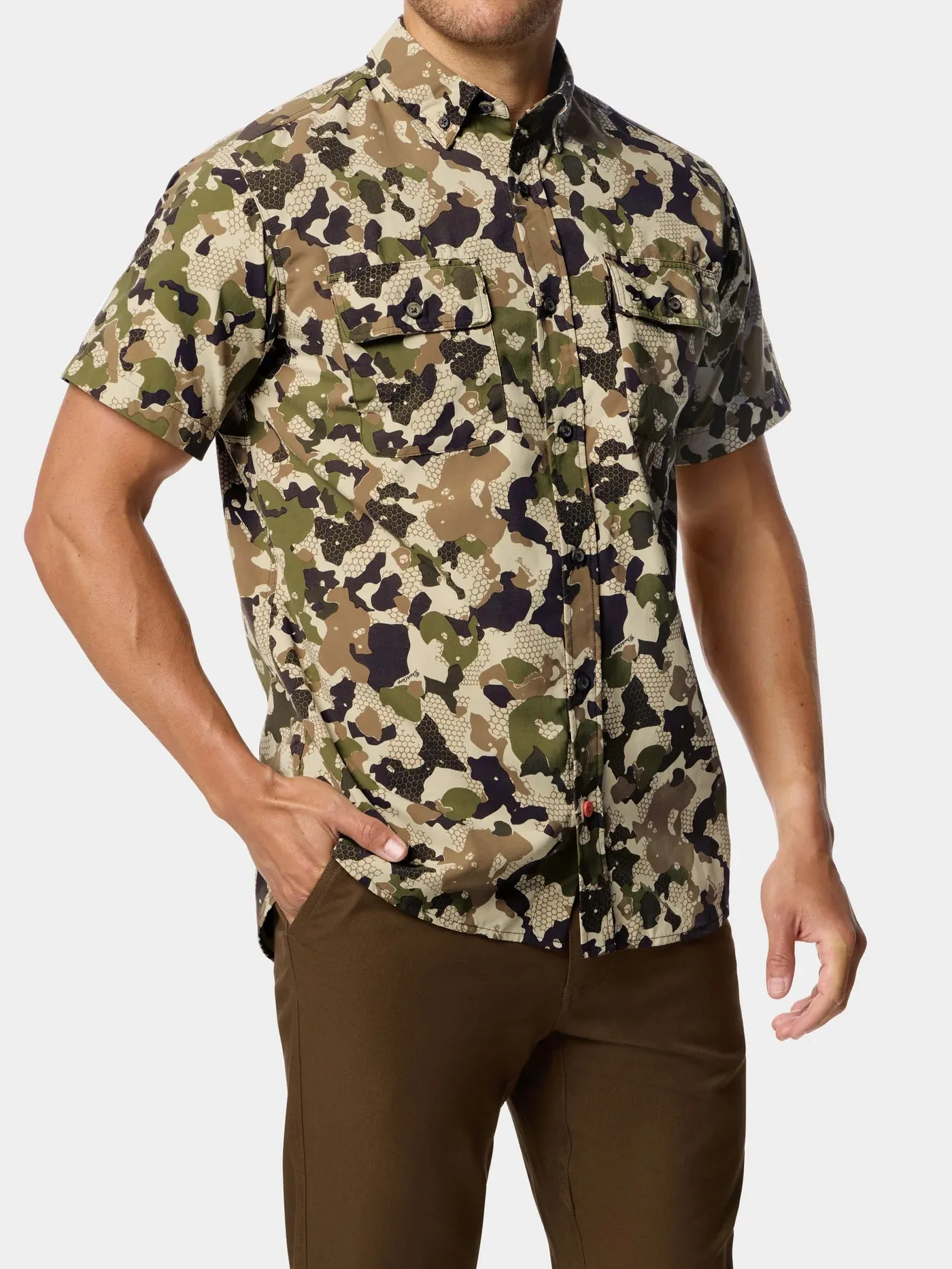 Lightweight Hunting Short Sleeve Shirt | Wetland | Duck Camp sold by Man Ready product image thumbnail 4
