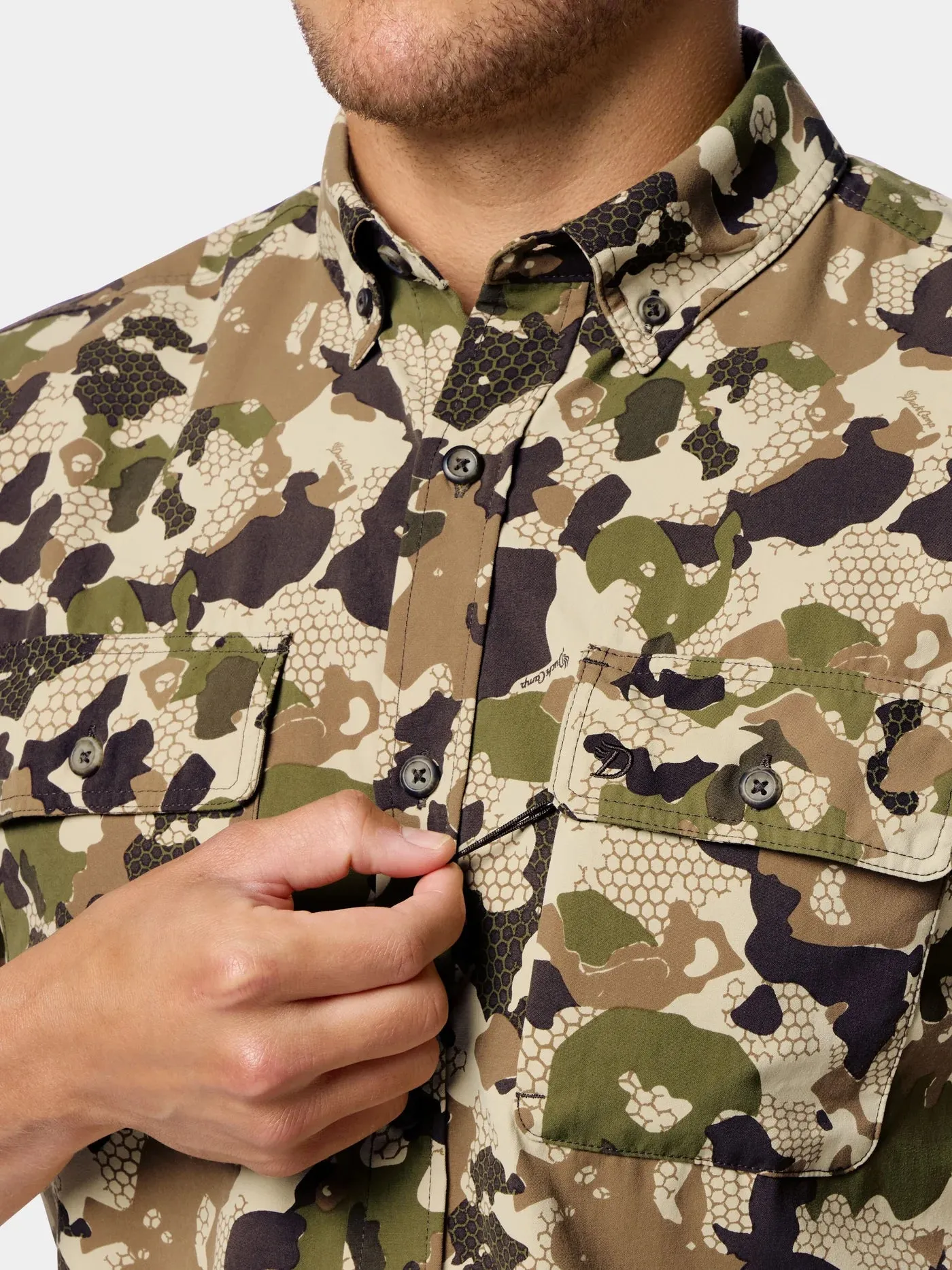 Lightweight Hunting Short Sleeve Shirt | Wetland | Duck Camp sold by Man Ready product image thumbnail 5
