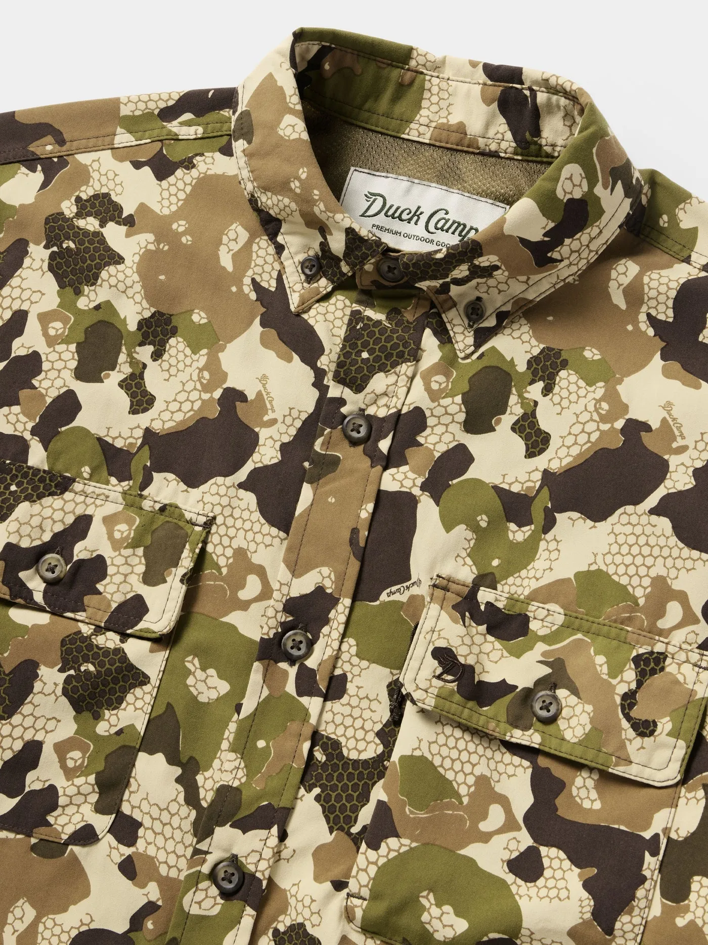 Lightweight Hunting Short Sleeve Shirt | Wetland | Duck Camp sold by Man Ready product image thumbnail 2