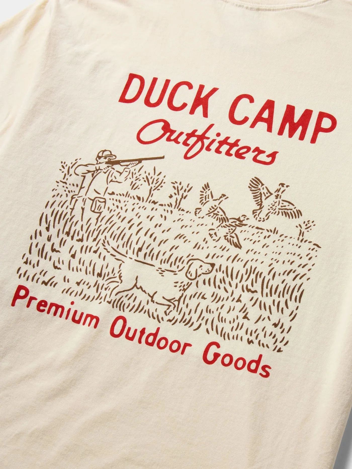 Pheasant Field Tee | Ivory | Duck Camp sold by Man Ready product image thumbnail 3