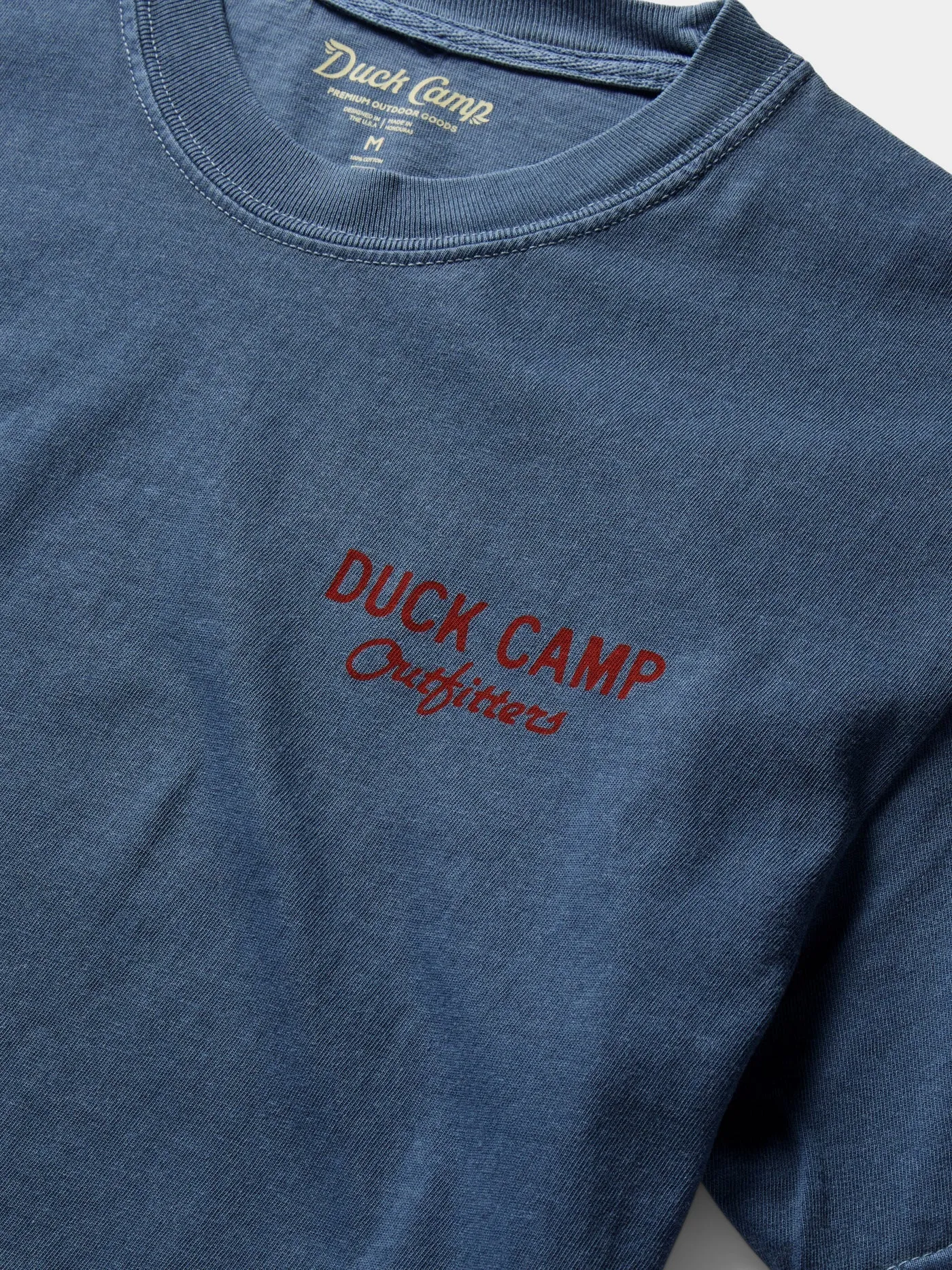 Fish On Tee | Dark Denim | Duck Camp sold by Man Ready product image thumbnail 4