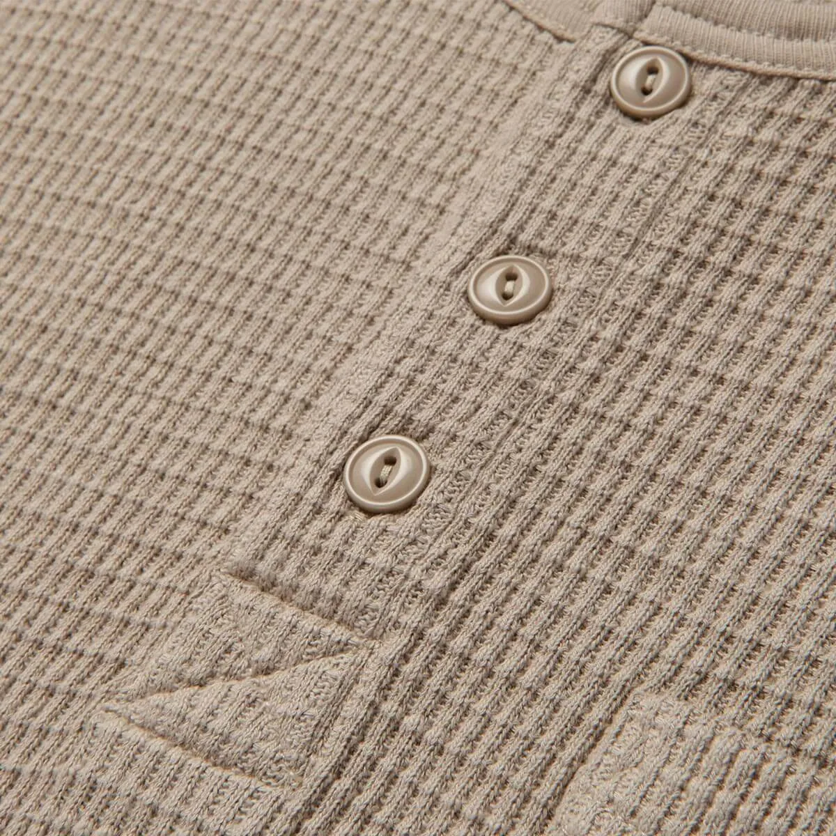 Sawpit Henley LS Thermal | Stone | Seager Co. sold by Man Ready product image thumbnail 5