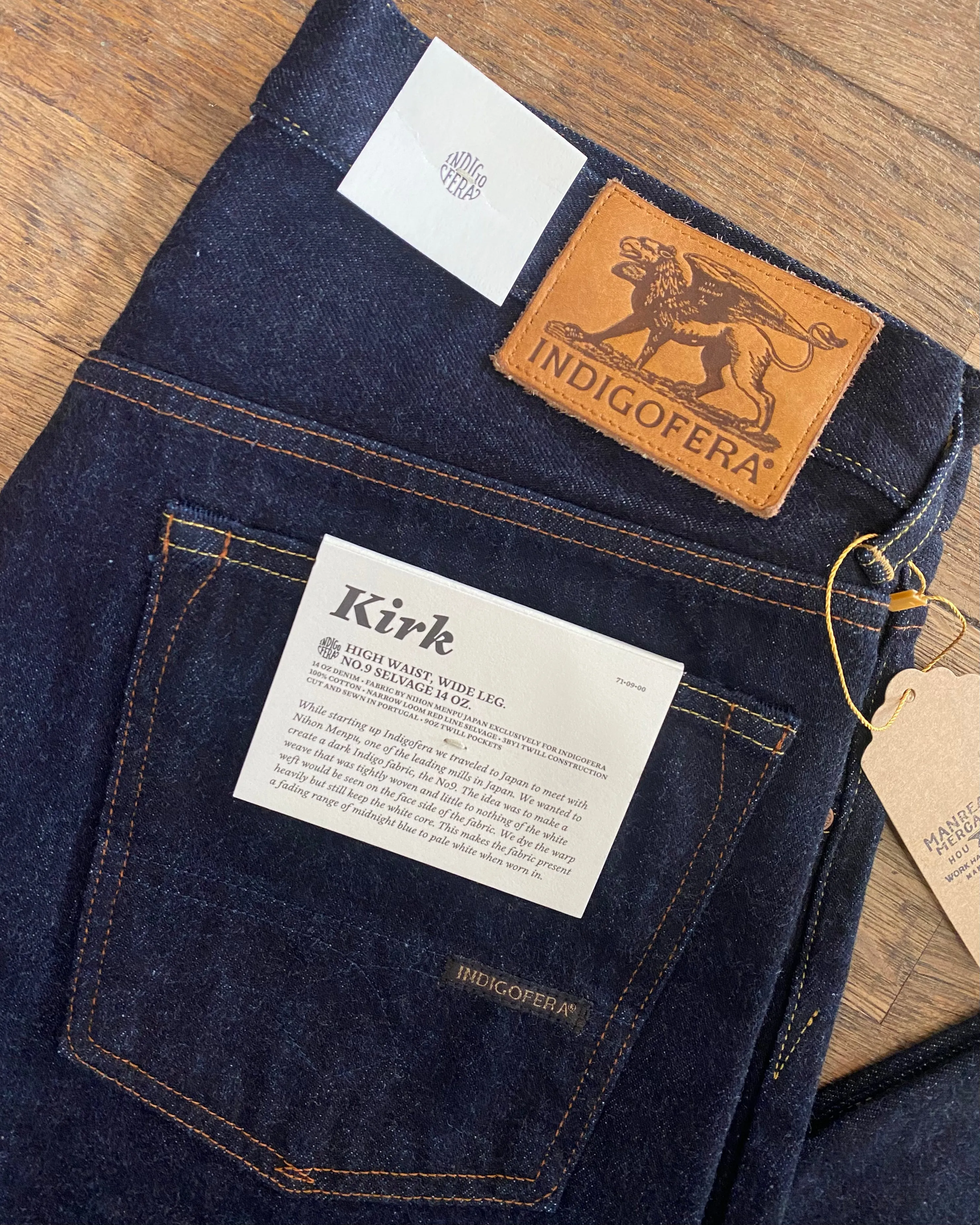 Kirk Jeans | No. 9 | Indigofera sold by Man Ready product image thumbnail 3