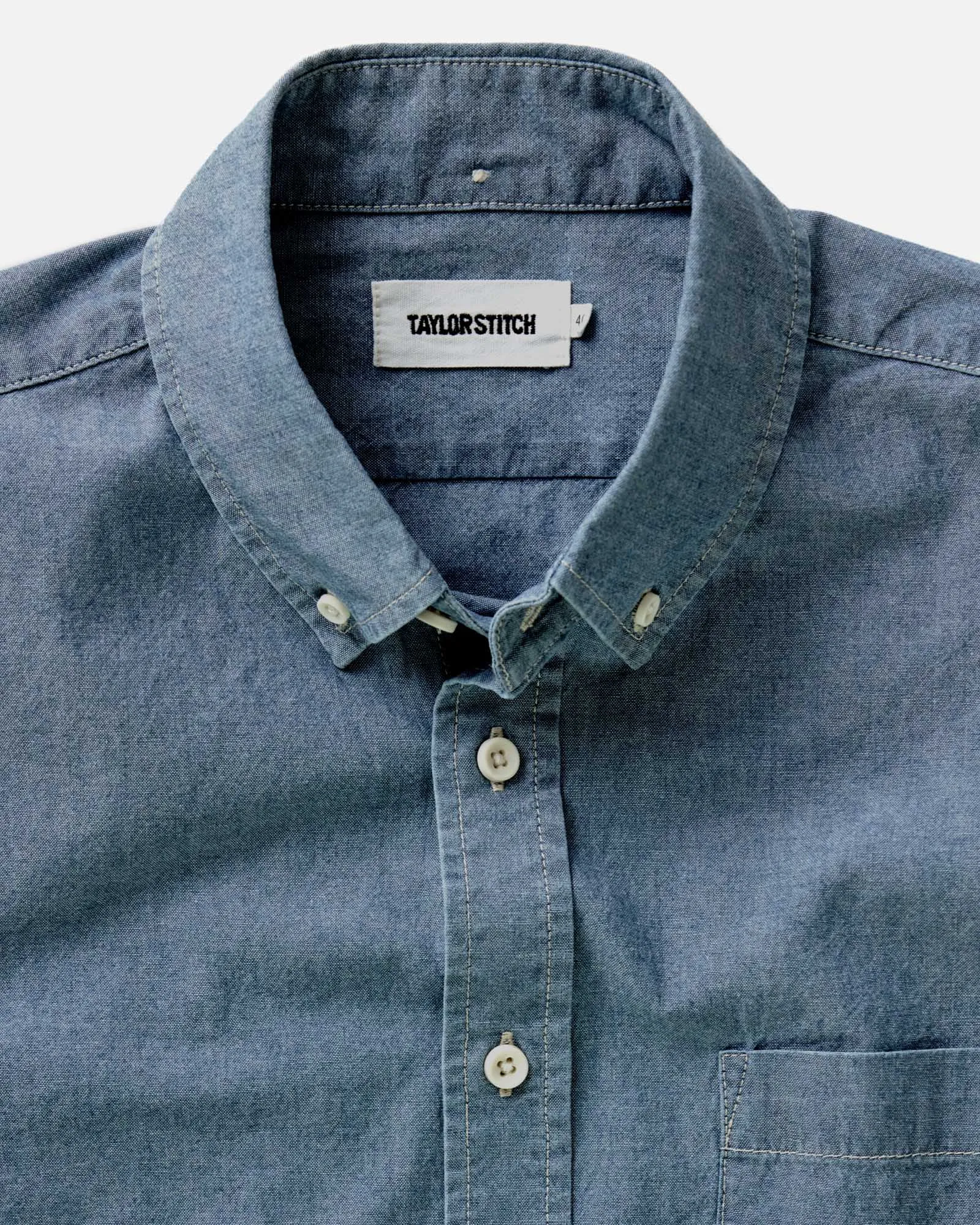 The Jack | Washed Indigo Chambray | Taylor Stitch sold by Man Ready product image thumbnail 4