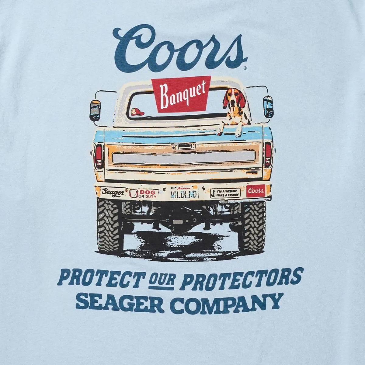 Bumper Tee | Blue | Seager Co. x Coors Banquet sold by Man Ready product image thumbnail 3