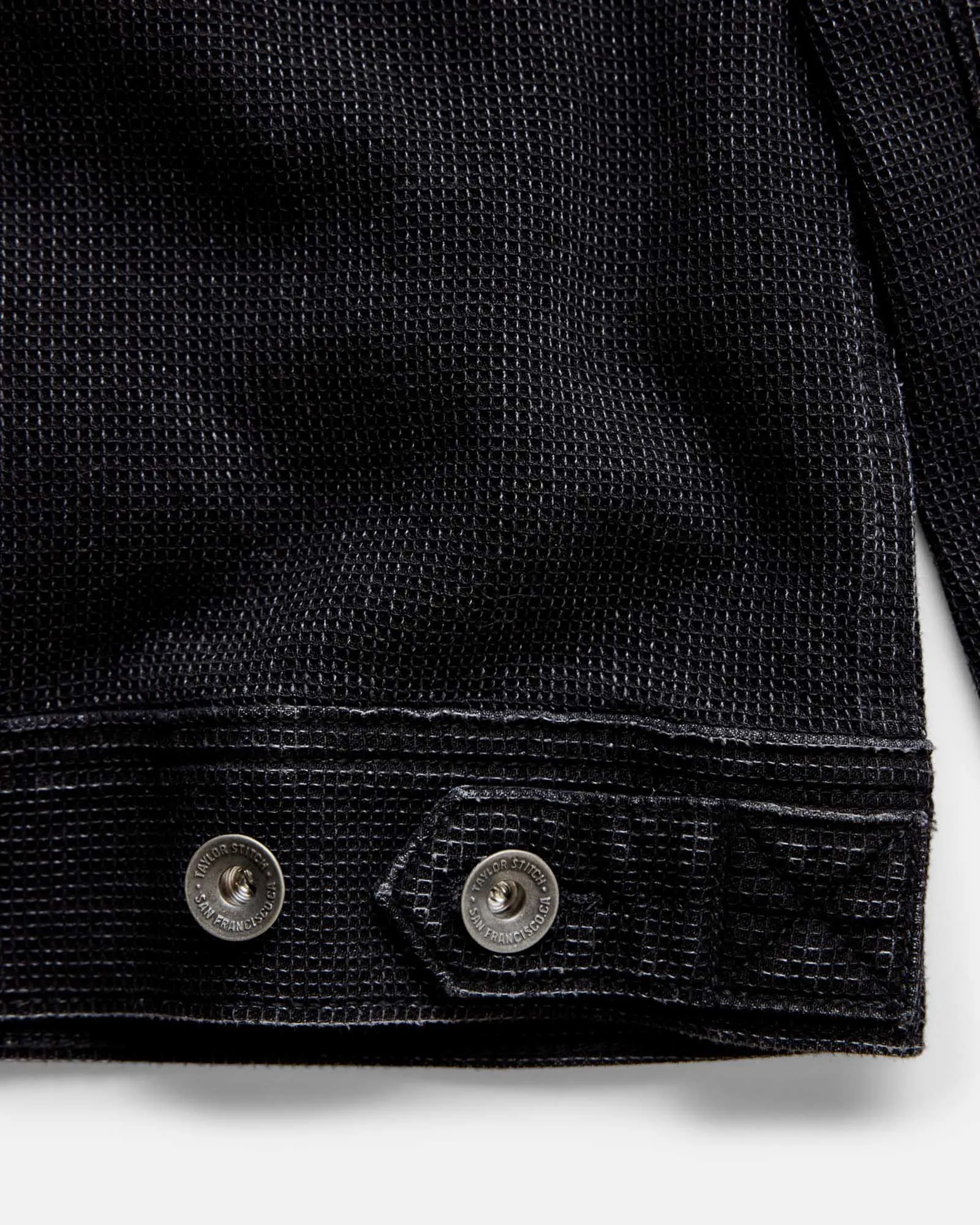 The Long Haul Jacket | Black Indigo Waffle | Taylor Stitch sold by Man Ready product image thumbnail 5