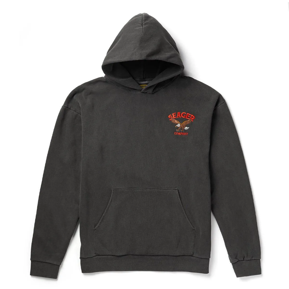 Bradley Heavy-Weight Hoodie | Pigment Black | Seager Co. sold by Man Ready