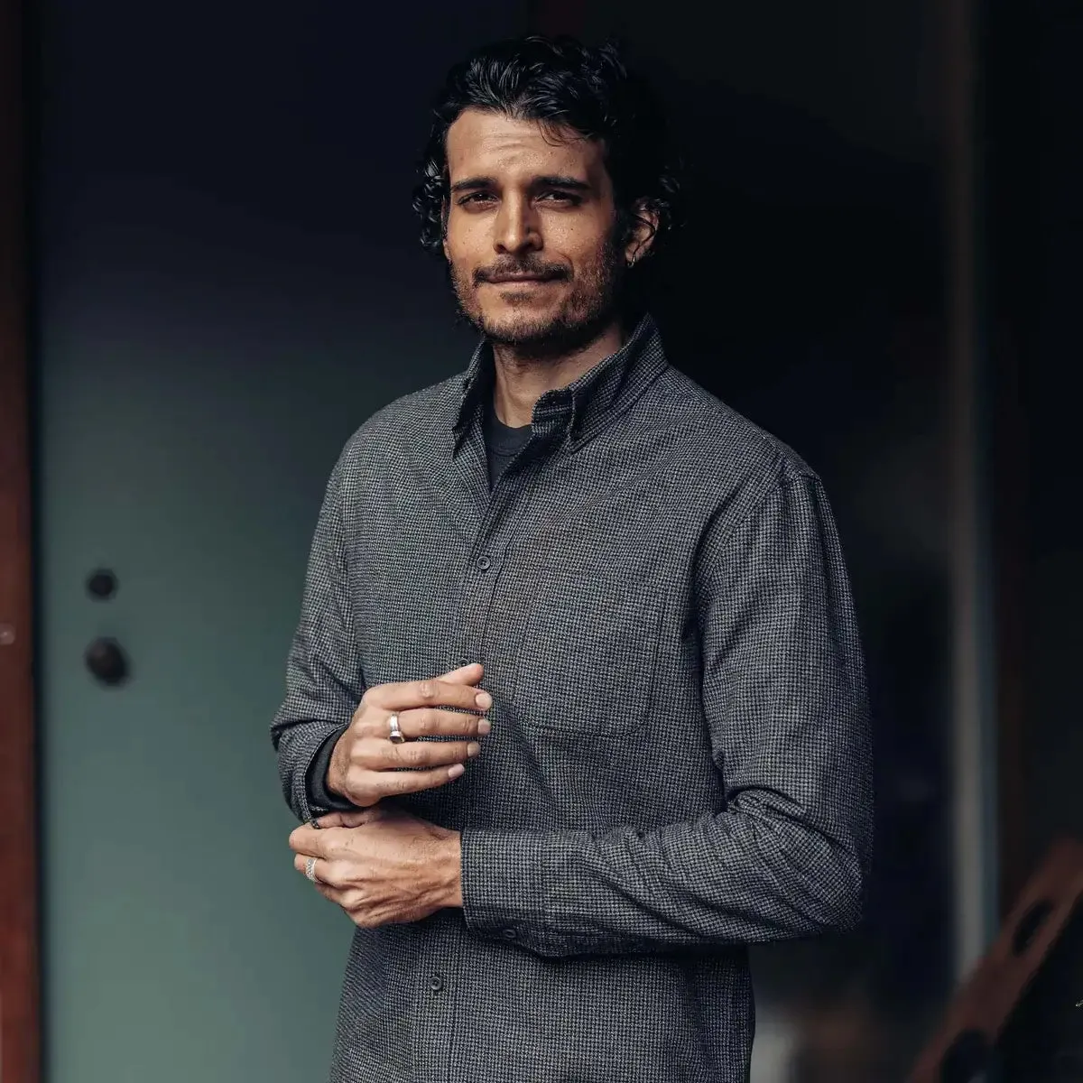 The Jack | Coal Jaspe Check | Taylor Stitch sold by Man Ready product image thumbnail 2