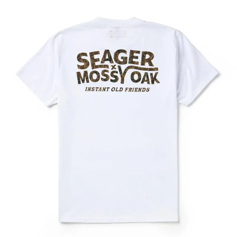 Seager x Mossy Oak I.O.F. Tee | White | Seager Co. made by Seager