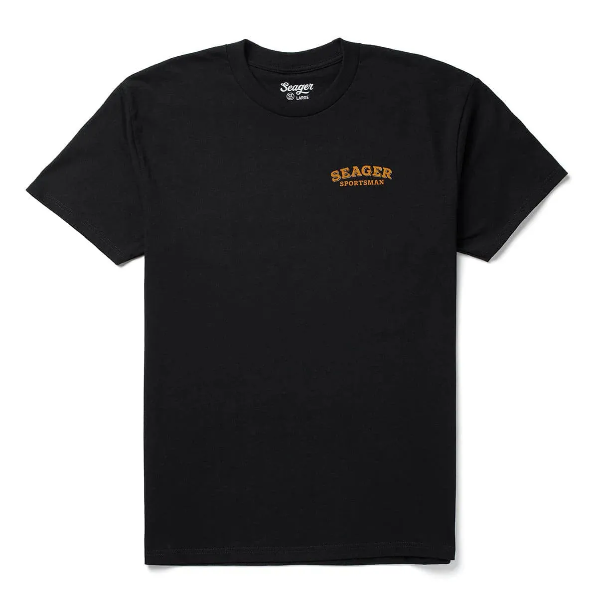 Sportman Tee | Black | Seager Co. sold by Man Ready product image thumbnail 2