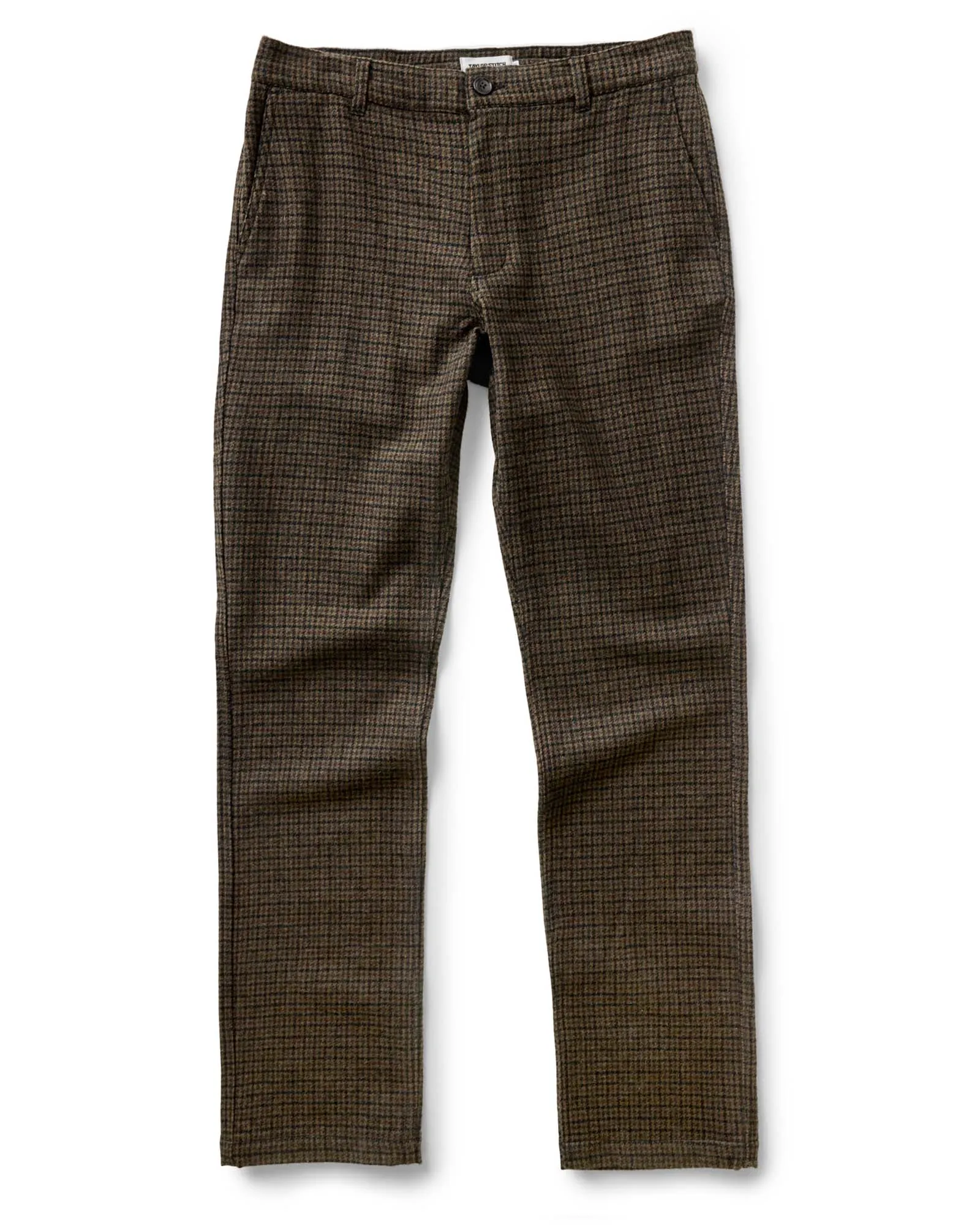 The Carmel Pant | Timber Guncheck Italian Wool | Taylor Stitch sold by Man Ready product image thumbnail 2