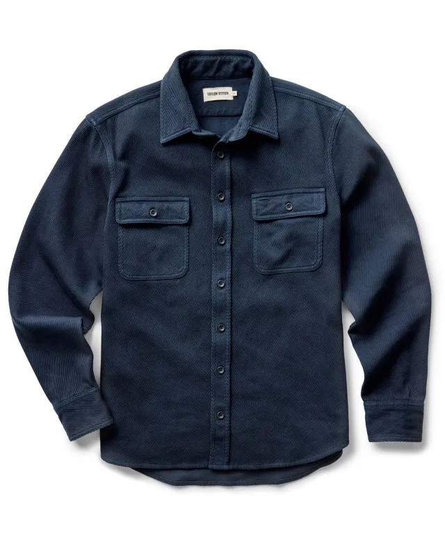 The Ledge Shirt | Dark Navy Twill | Taylor Stitch made by Taylor Stitch
