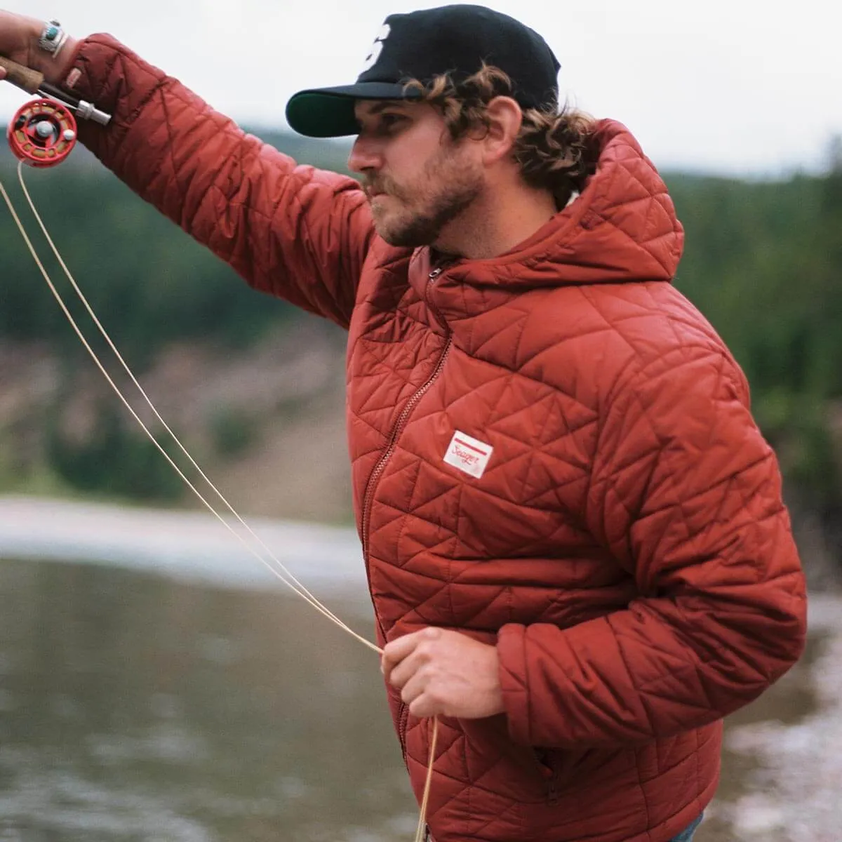 Ruff & Tuff Puff Jacket | Red Rock | Seager Co. sold by Man Ready product image thumbnail 2
