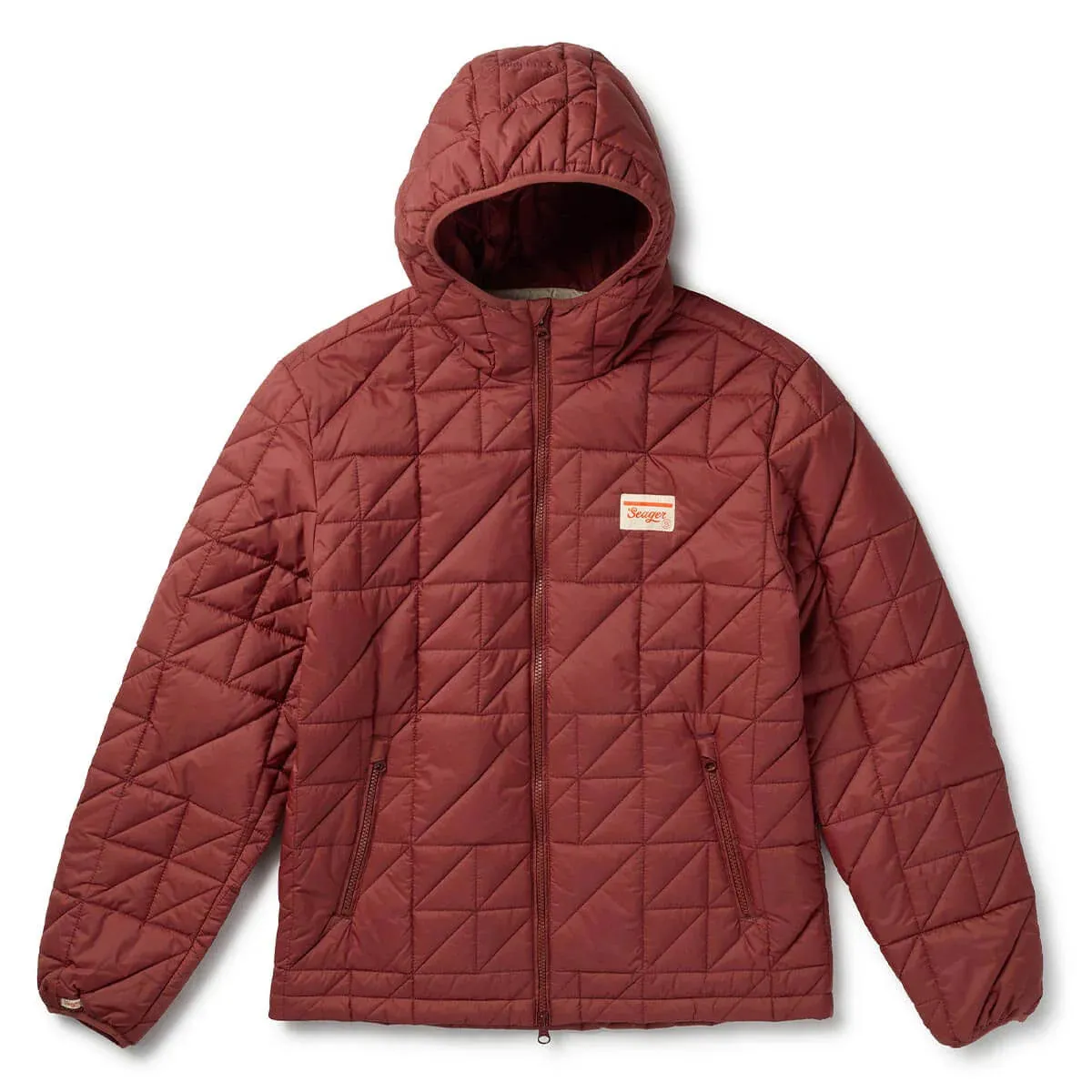 Ruff & Tuff Puff Jacket | Red Rock | Seager Co. sold by Man Ready