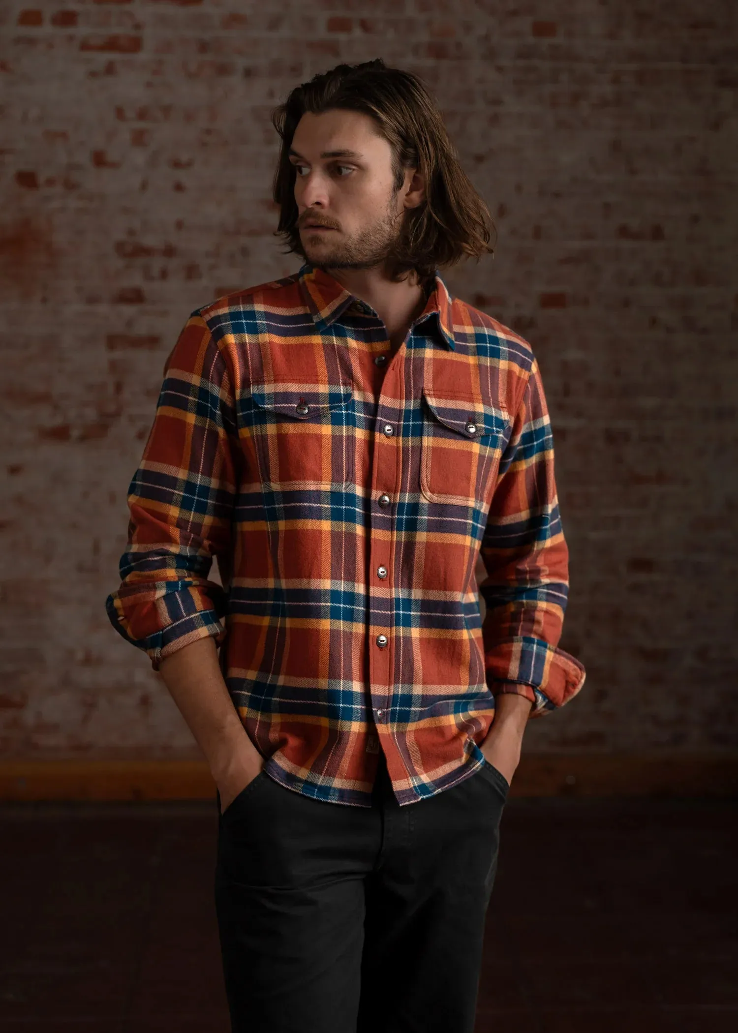Sierra Shirt | Rust | Iron & Resin sold by Man Ready product image thumbnail 2