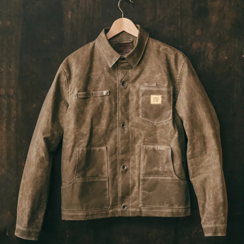 4-Season Cabin Jacket | Field Tan | Bradley Mountain sold by Man Ready