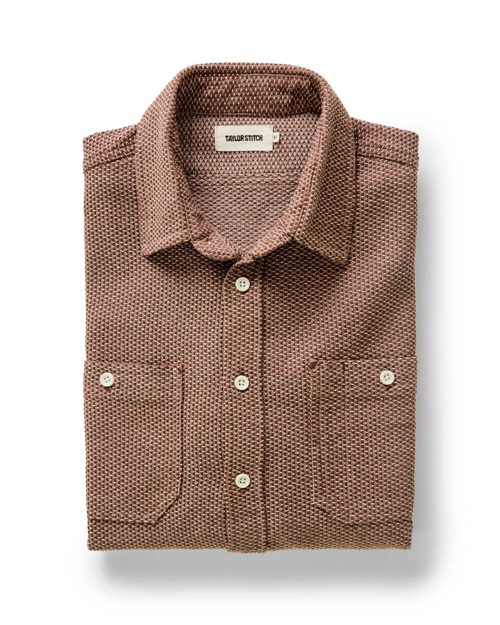 The Utility Shirt | Brick Sashiko | Taylor Stitch sold by Man Ready product image thumbnail 3